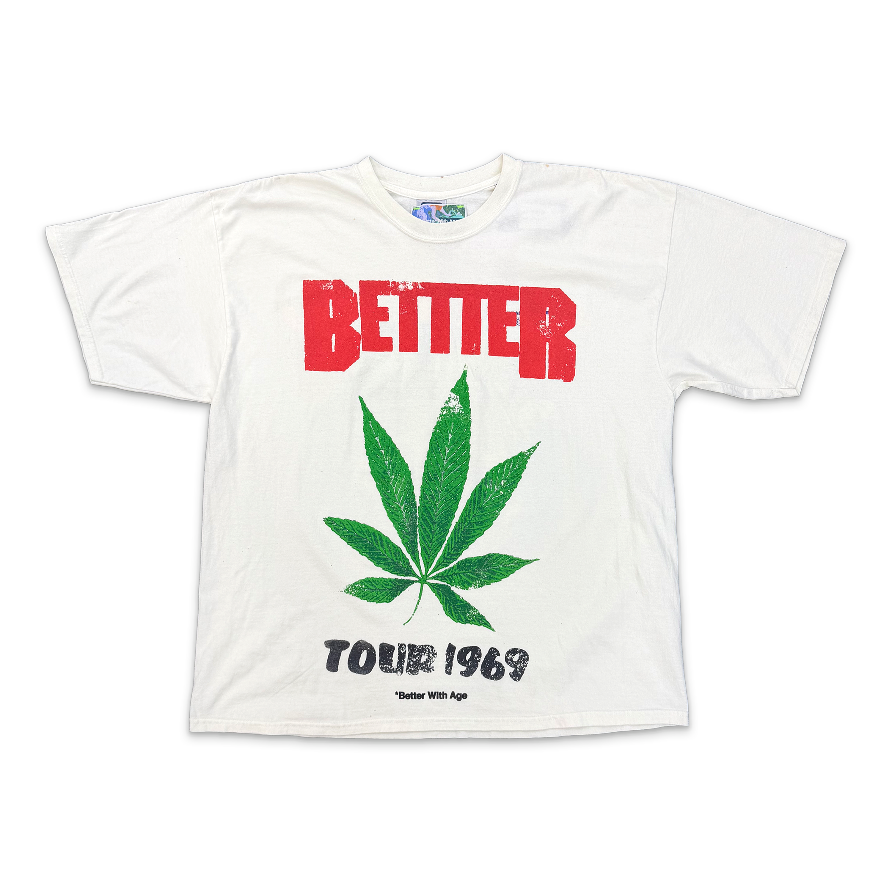 Better With Age, Clari Vintage Tee "Cream"