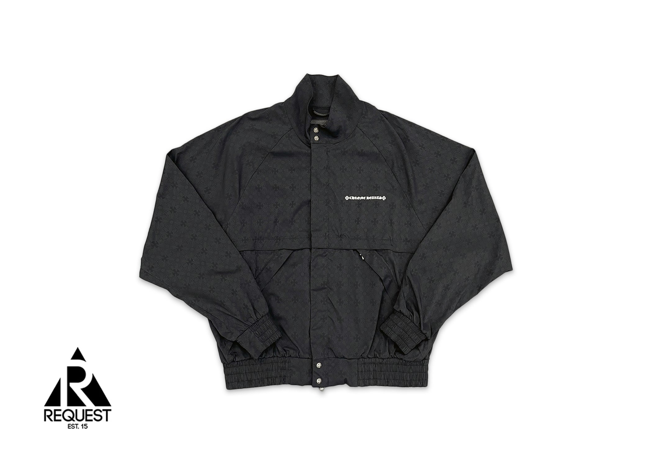 Match Point Motif Jacket "Black"