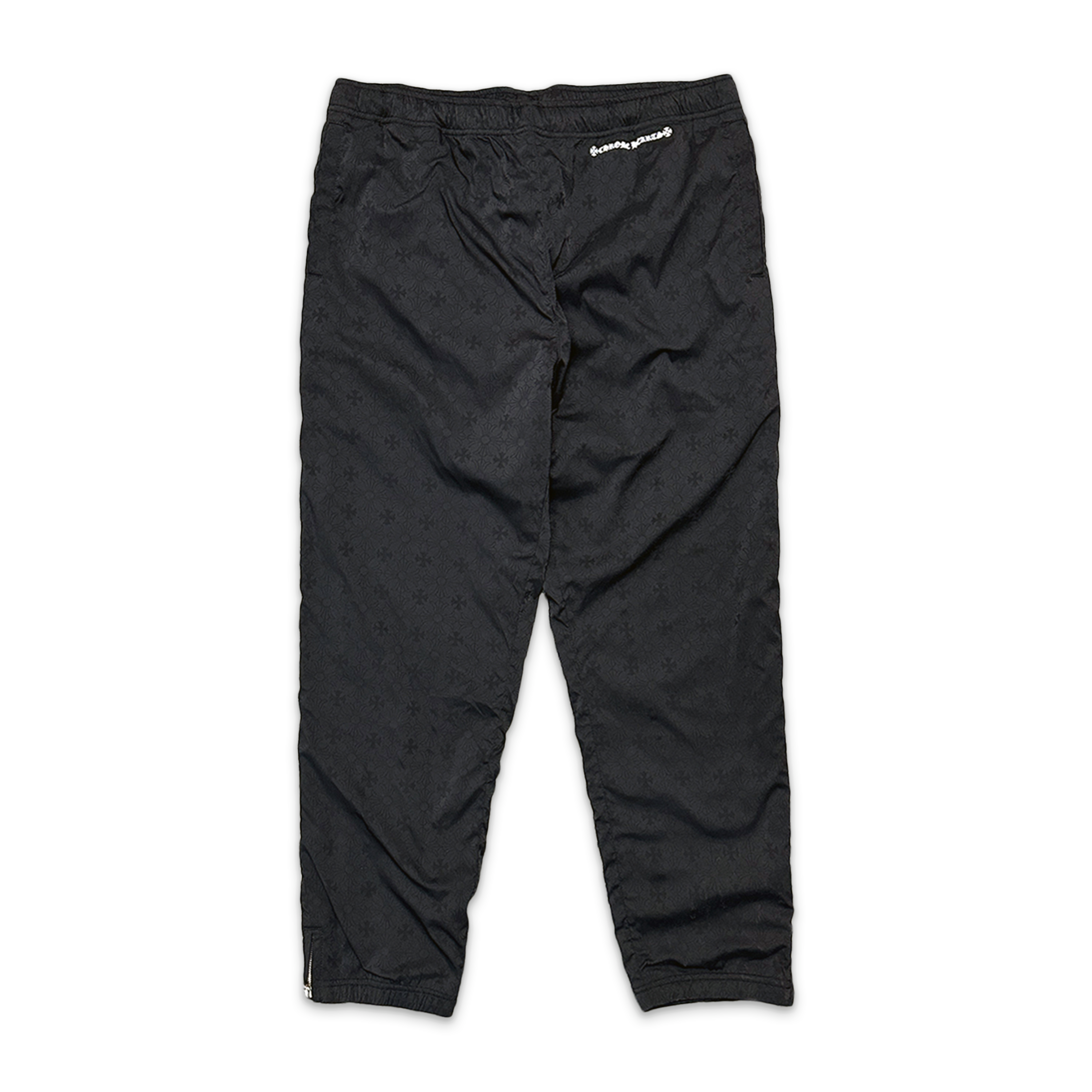 Trash Pickup Motif Track Pants "Black"