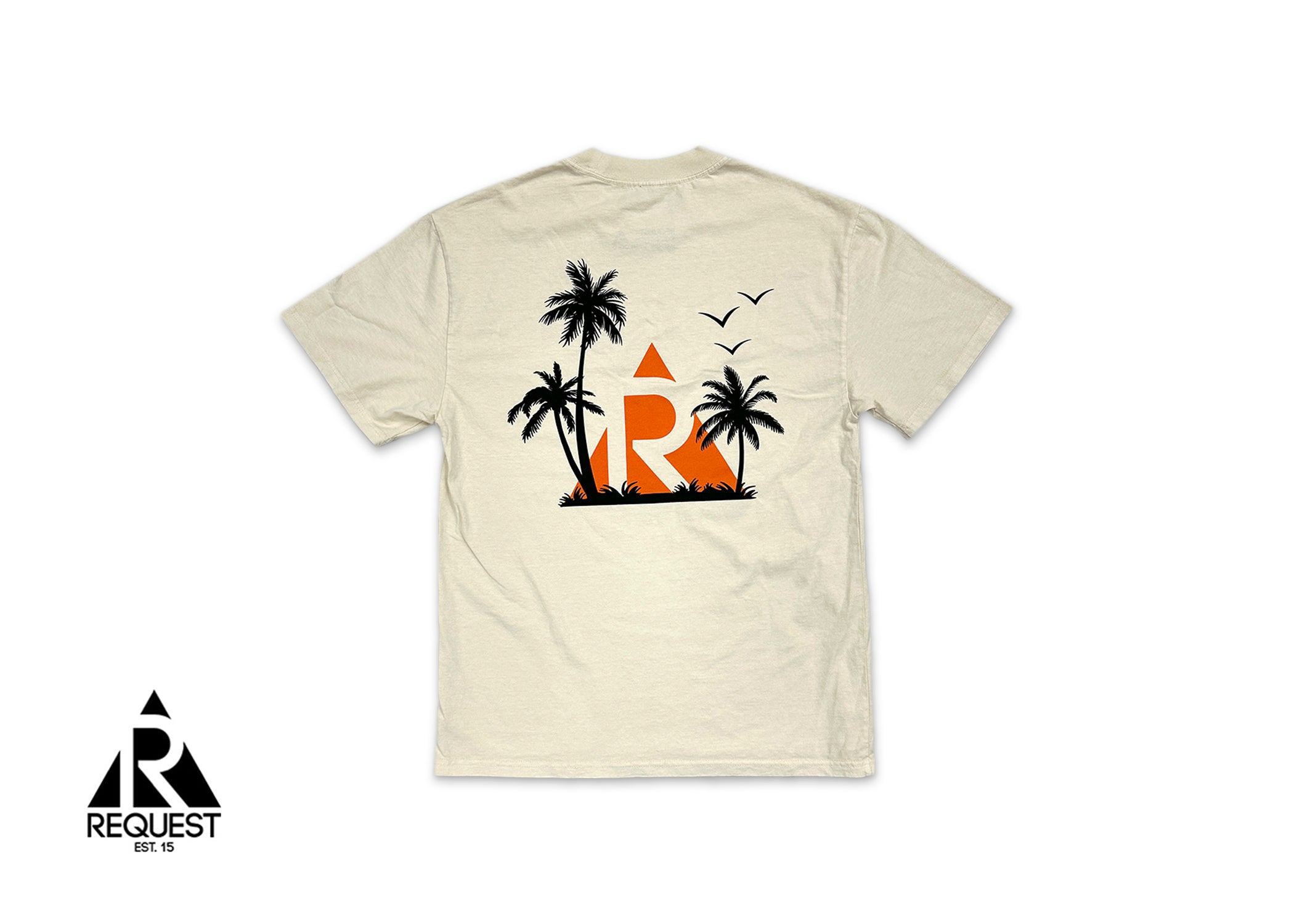 Request Boca Raton Tee "Cream”