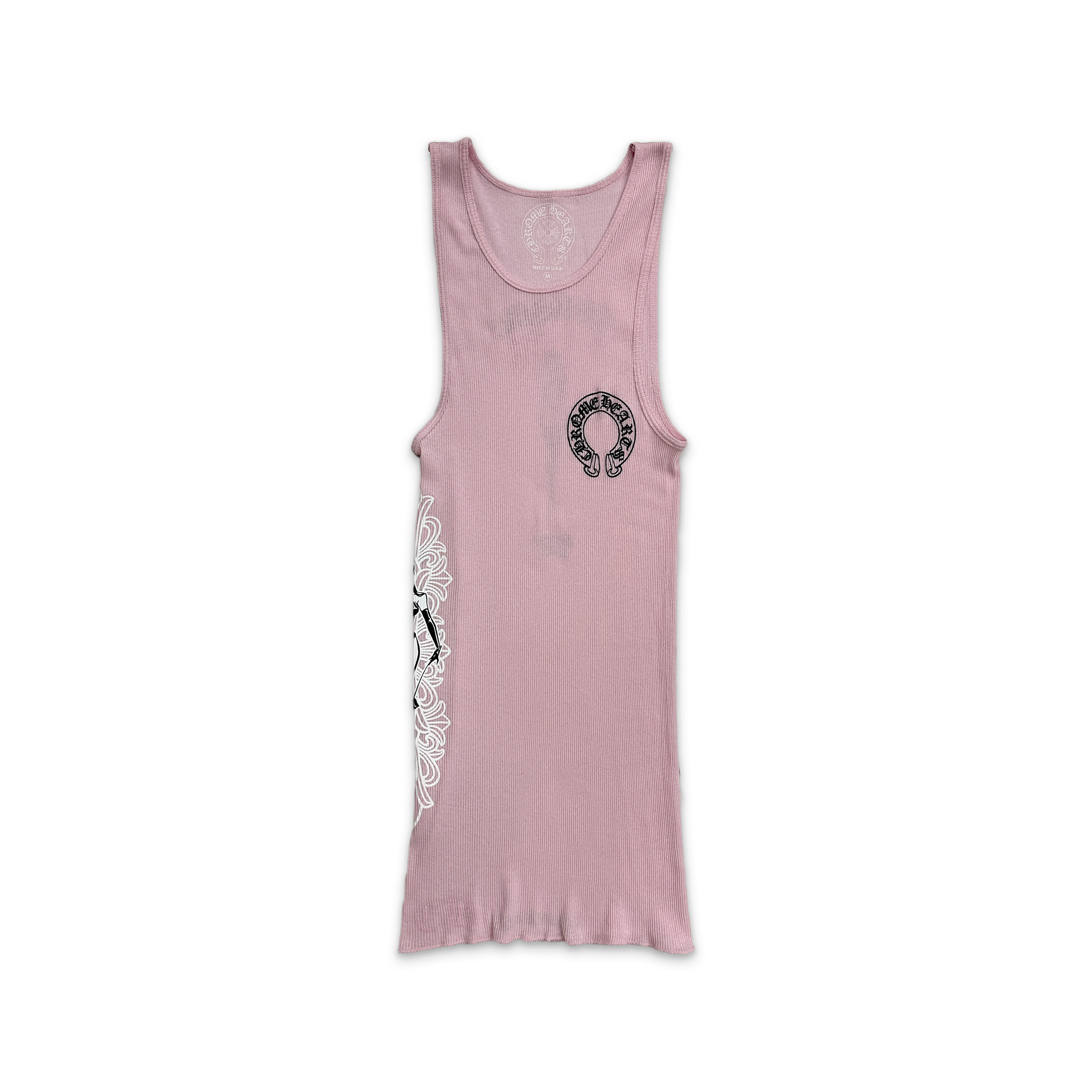 Deadly Doll Rib Art Basel Tank Top "Pink"