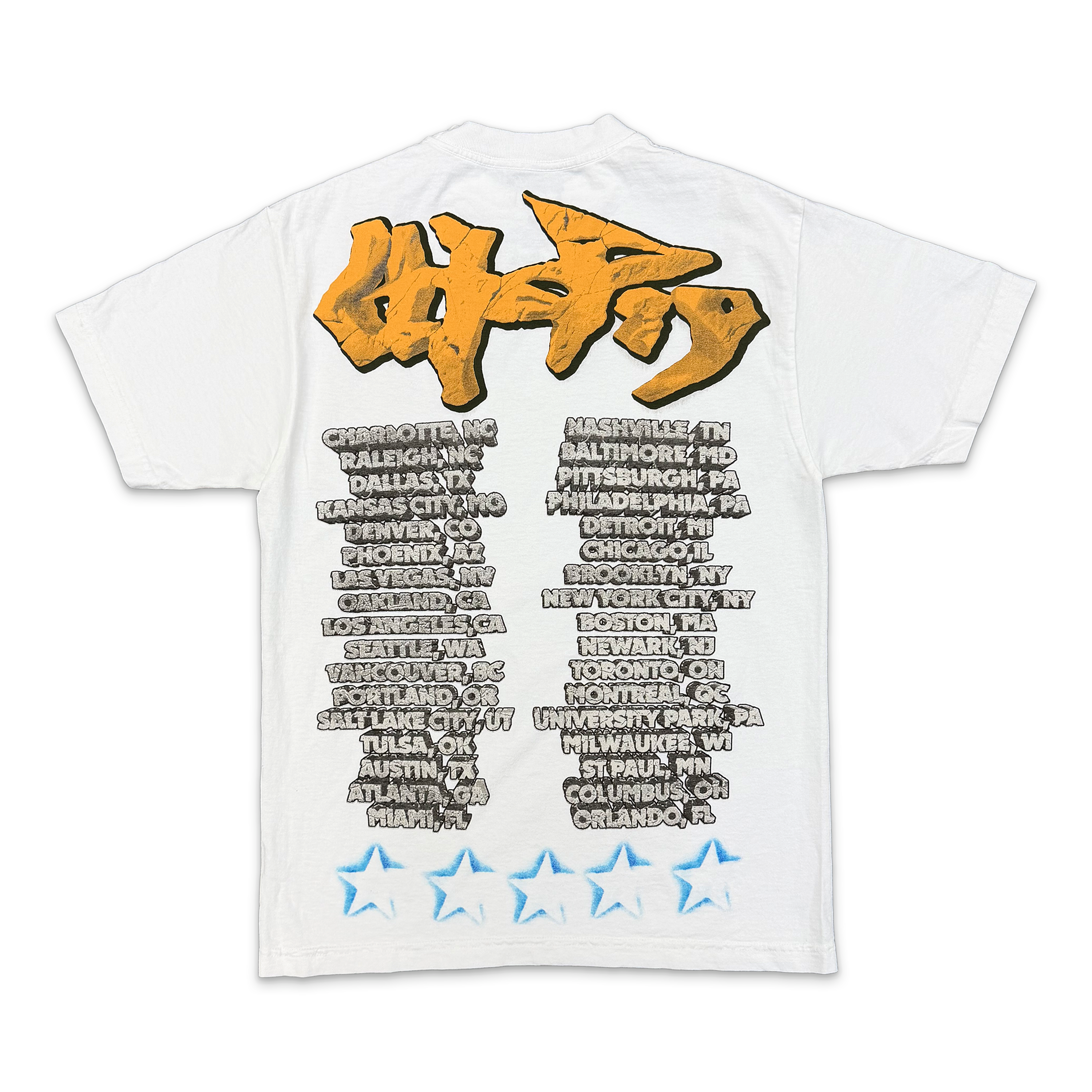 Travis Scott Utopia Tour Skitzo Circus Maximus Tee "White"