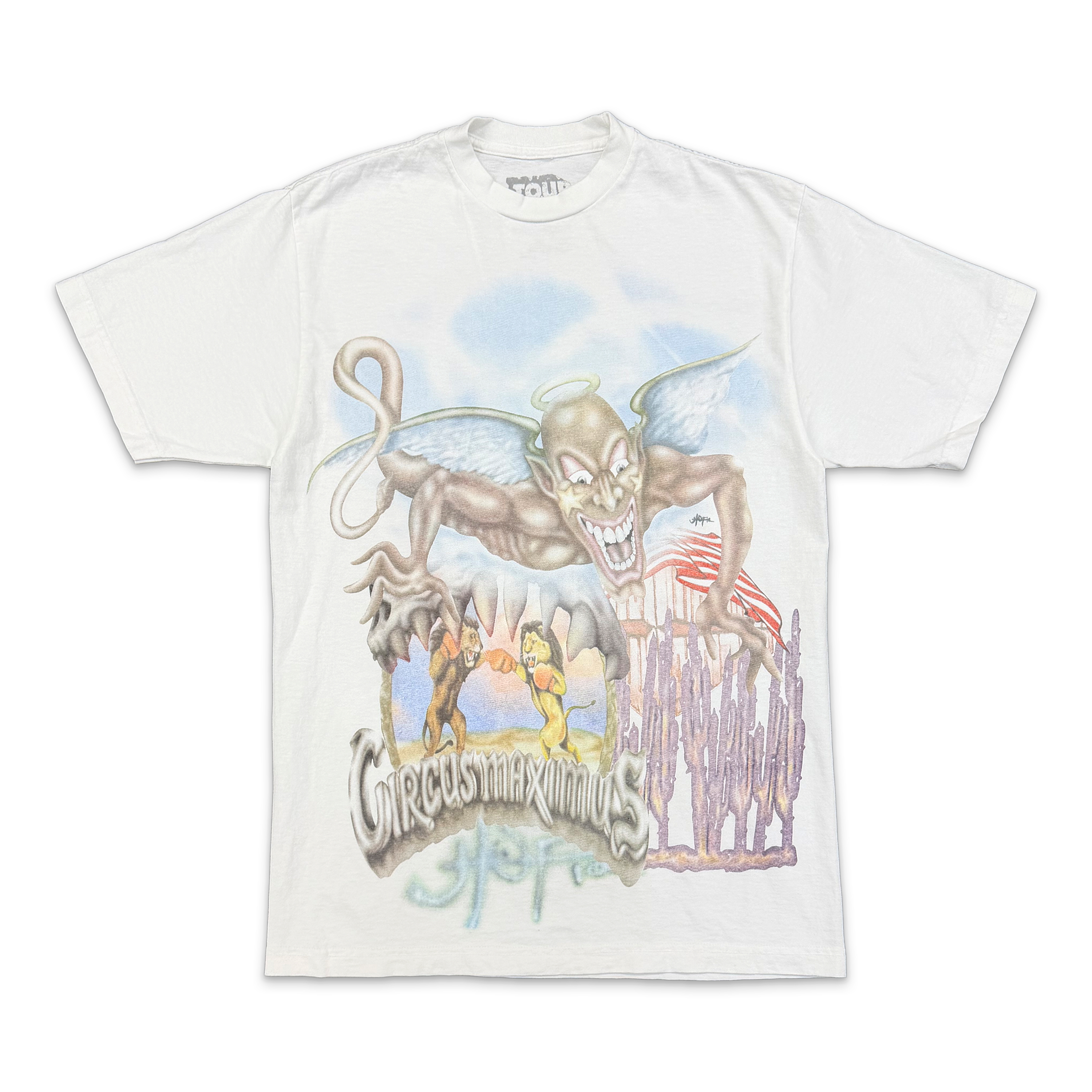 Travis Scott Utopia Circus Maximus Tour III Tee "White"