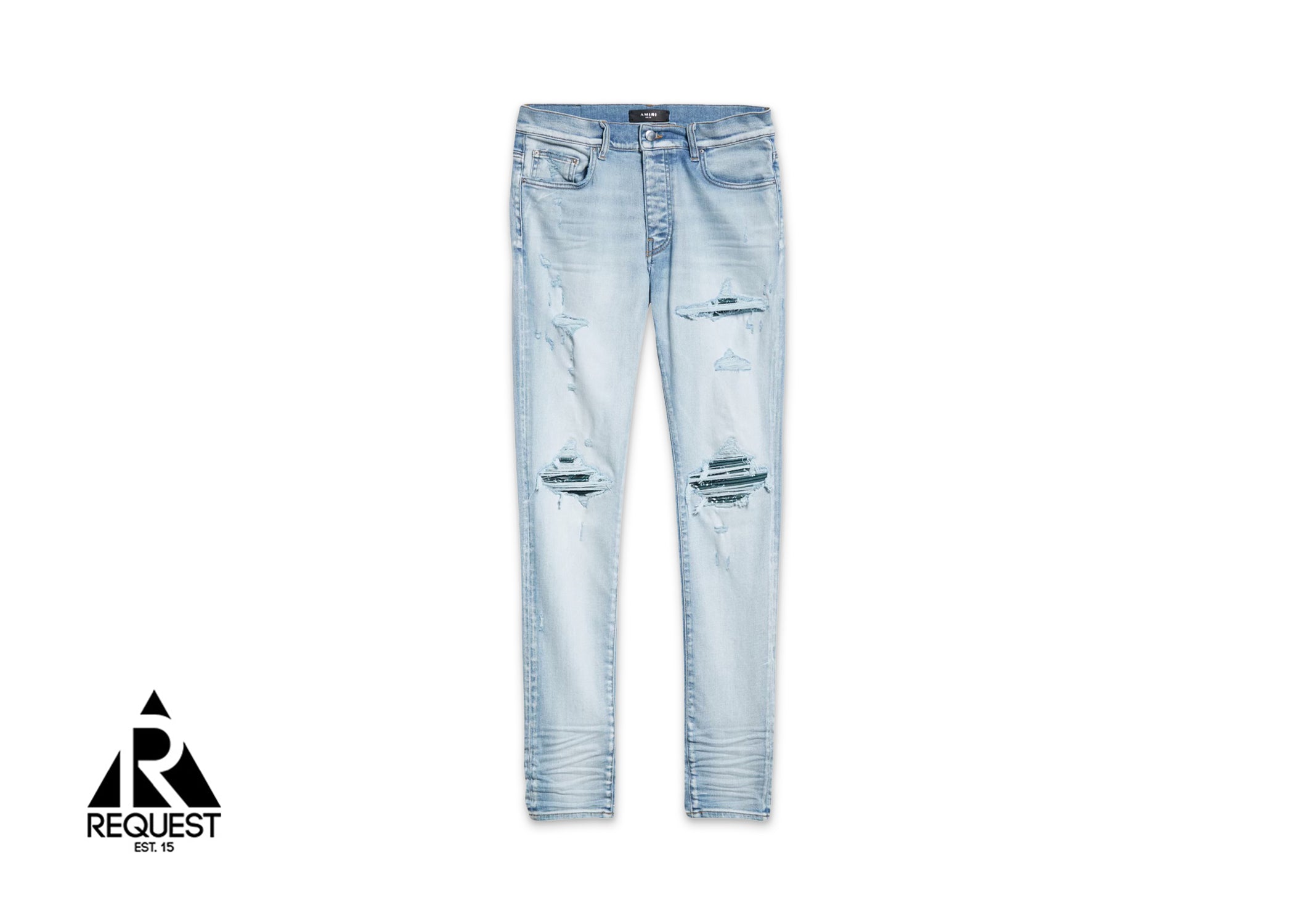 Teal Bandana MX1 Jeans 