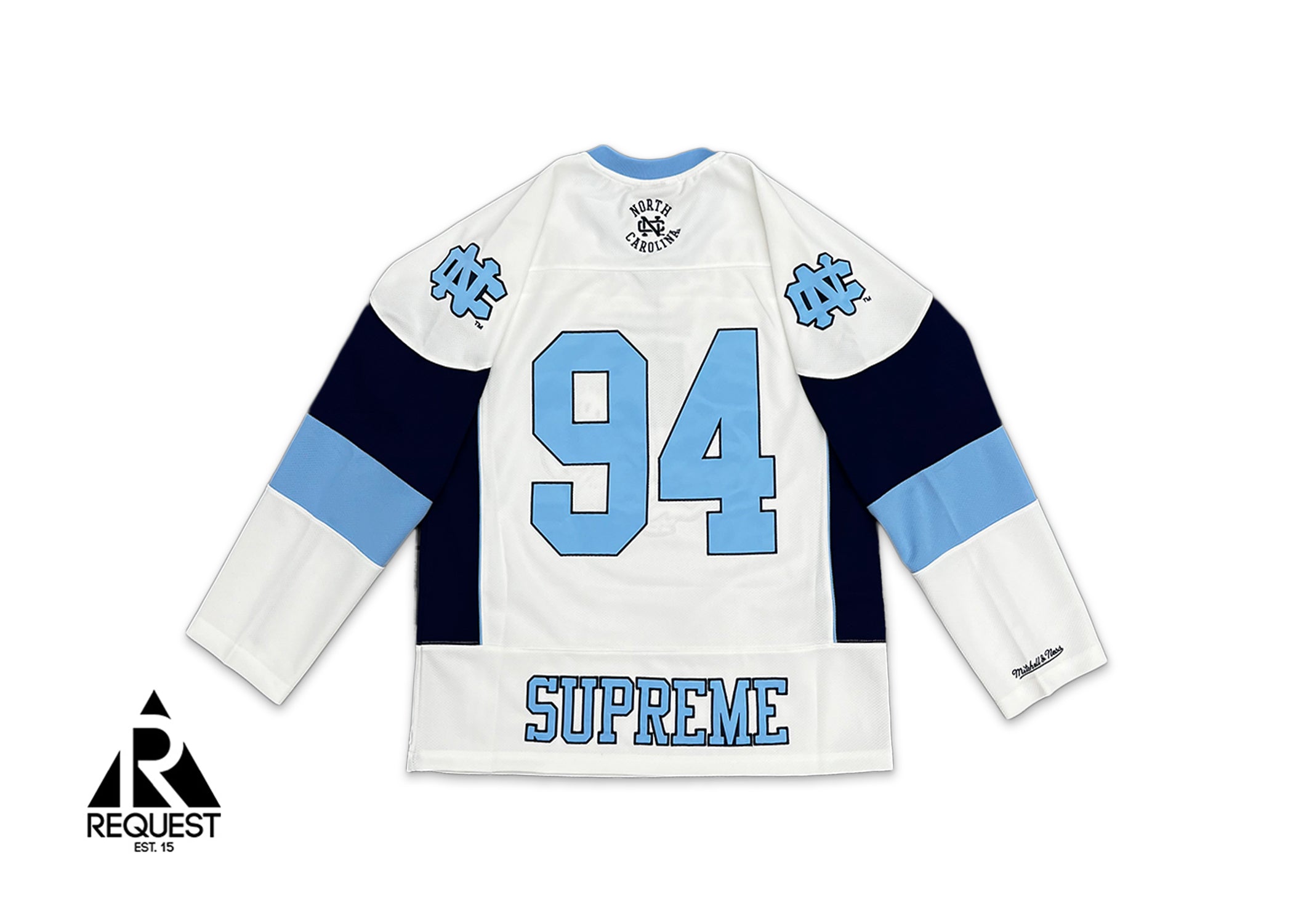 Mitchell & Ness NCAA Hockey Jersey "UNC White"