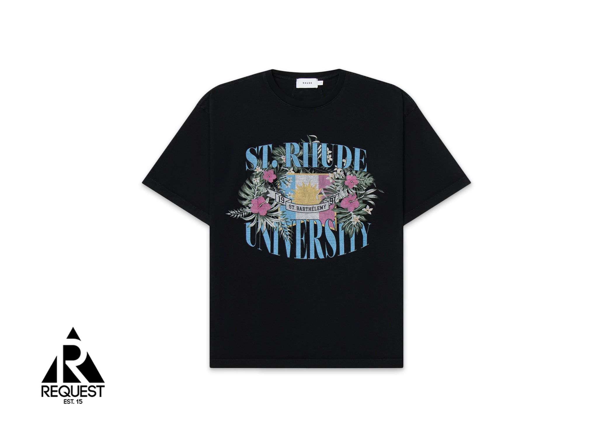 Rhude St. Rhude University Tee “Black”