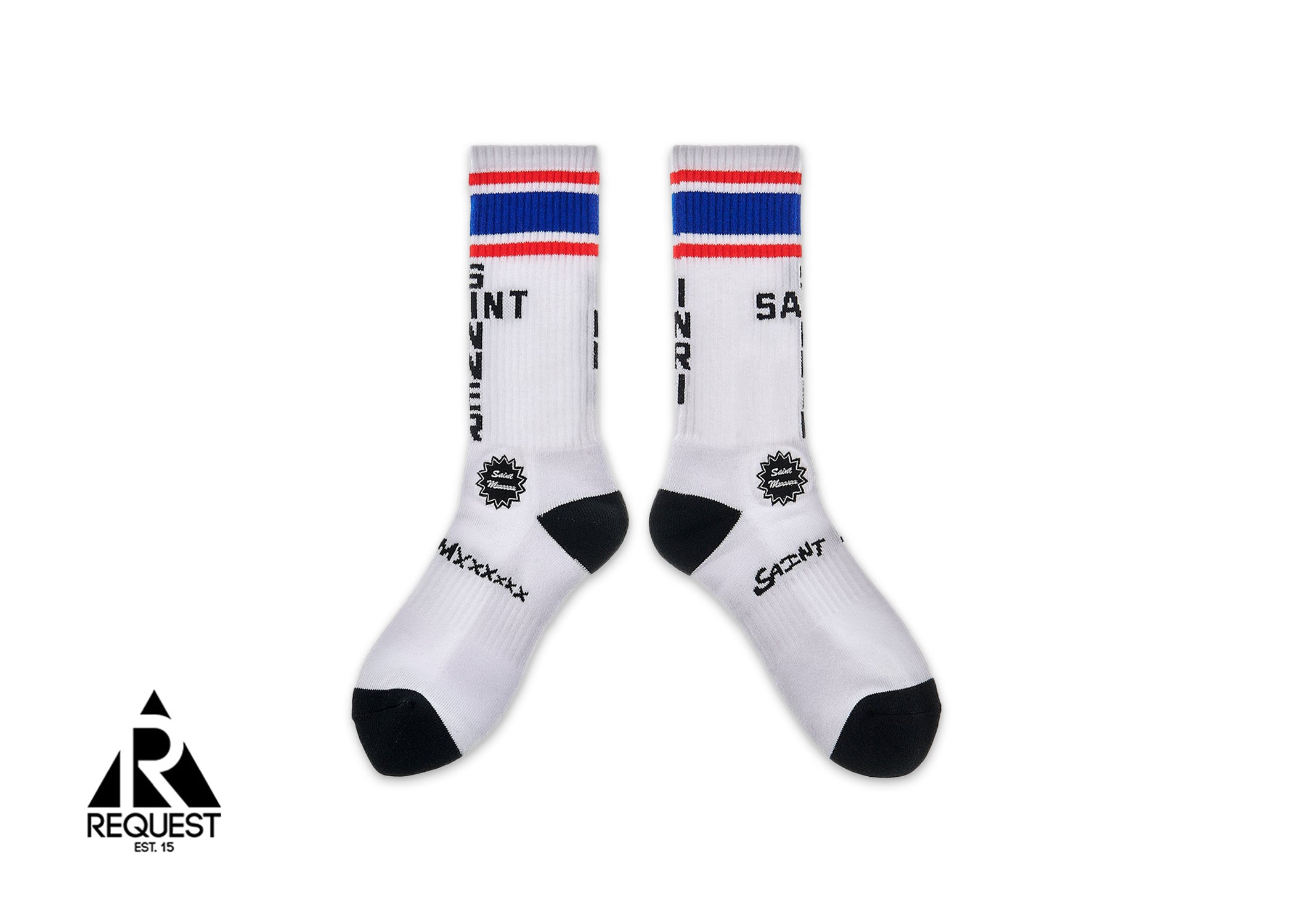 Saint Michael USA Socks "White"