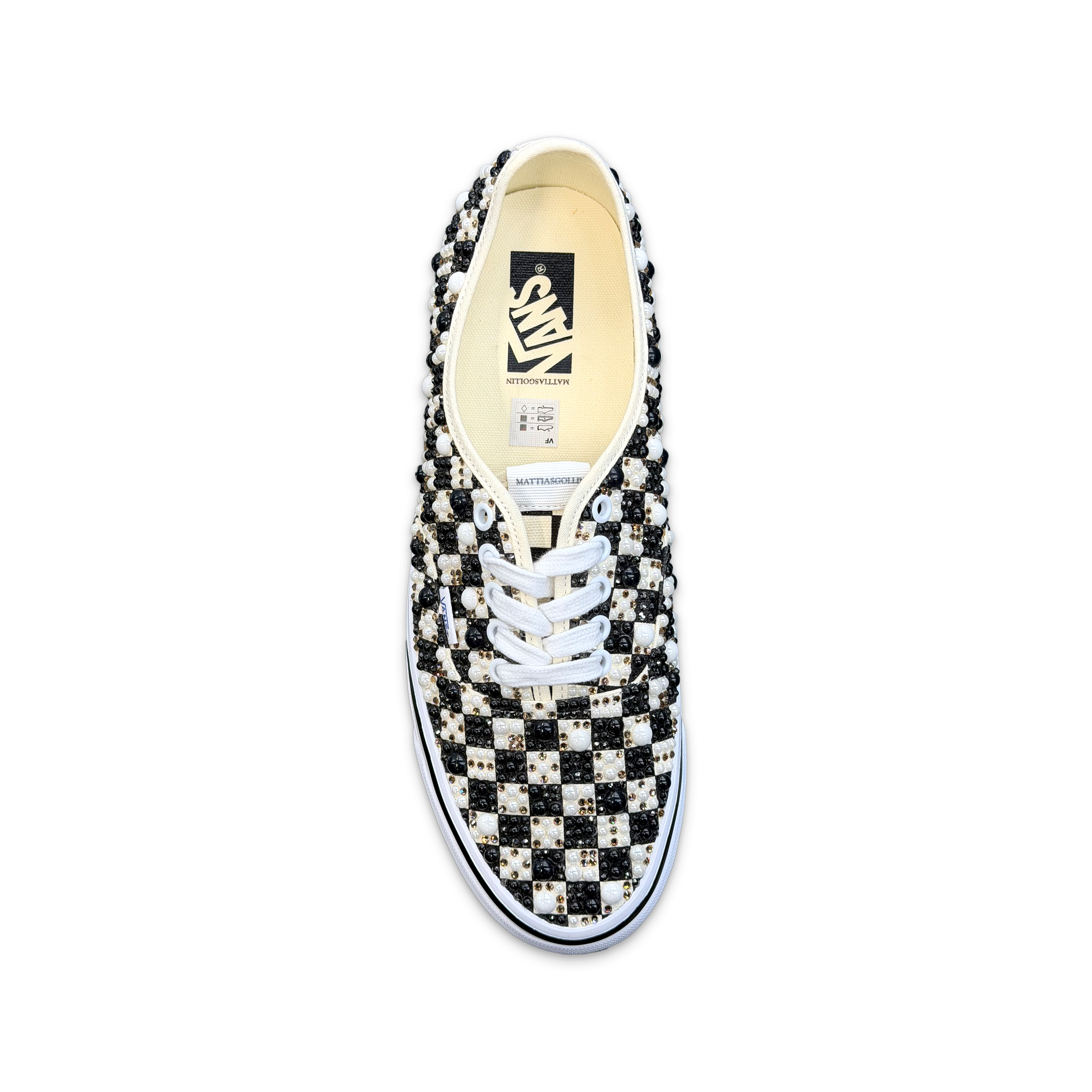 x Mattias Gollin Autentiche Authentic LX "Checkerboard Black White"