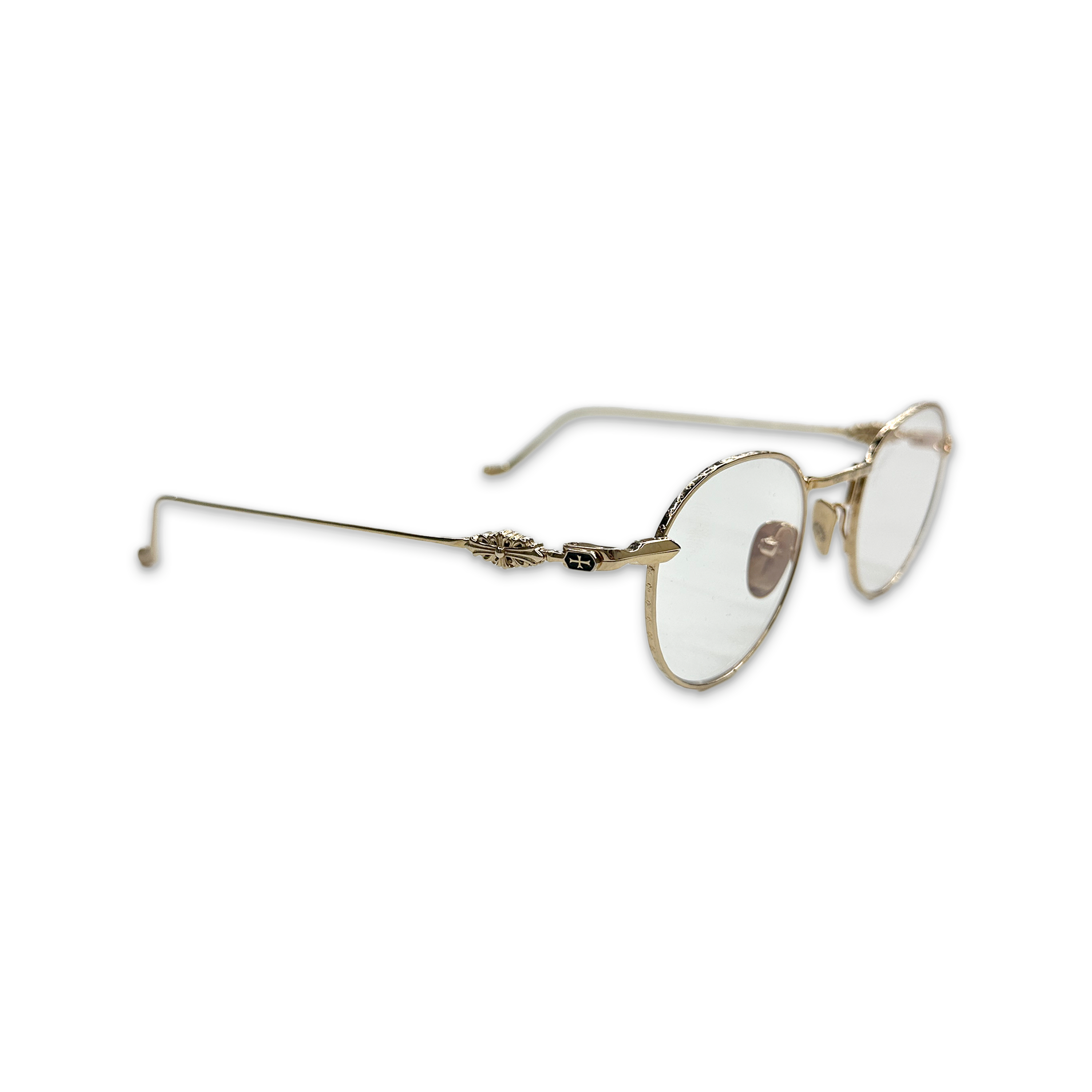 Chrome Hearts, Vagidictorian III Glasses "Gold"