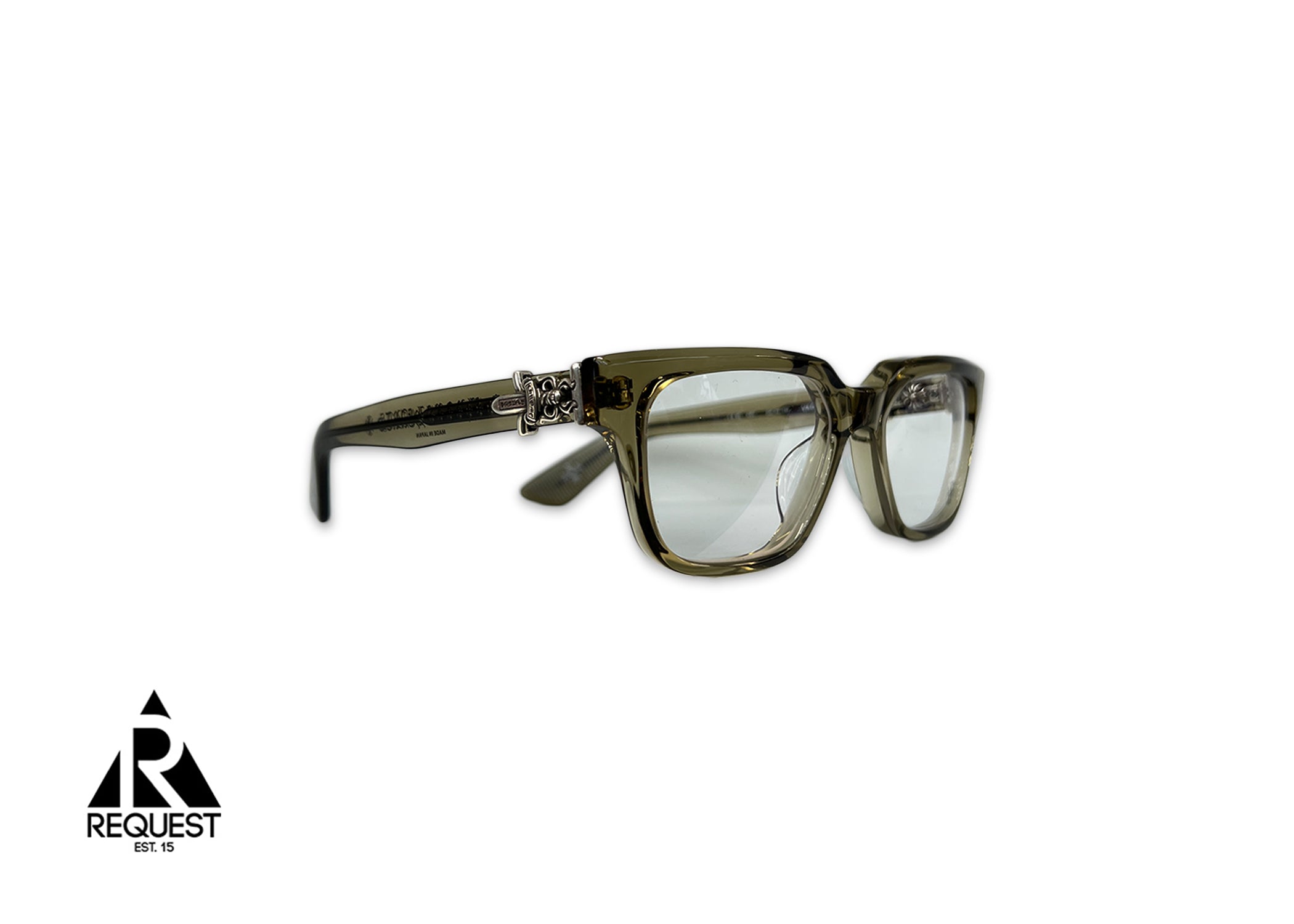 Vagillionaire II Sunglasses "Transparent Silver/Brown"