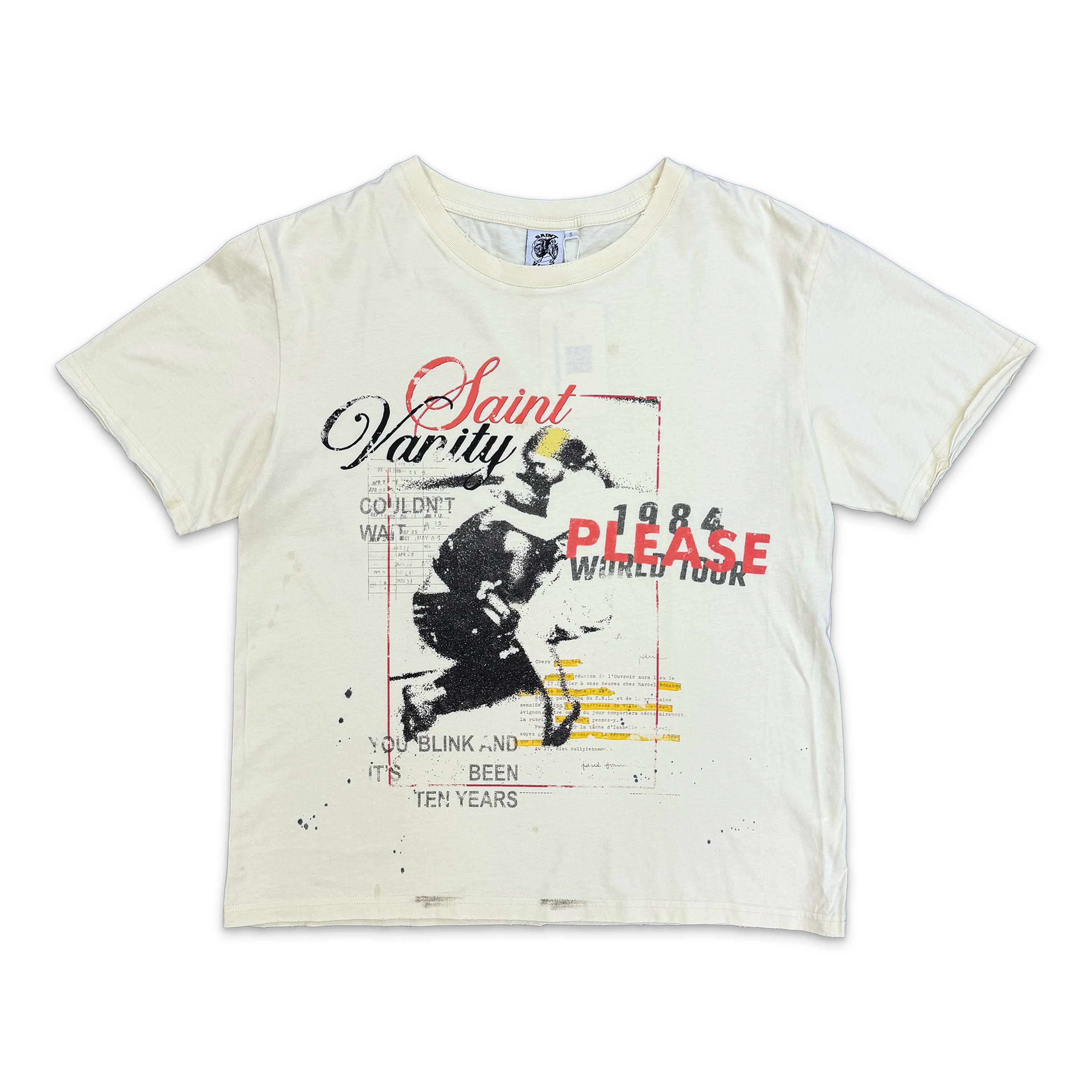Yes Please Tee "Cream"