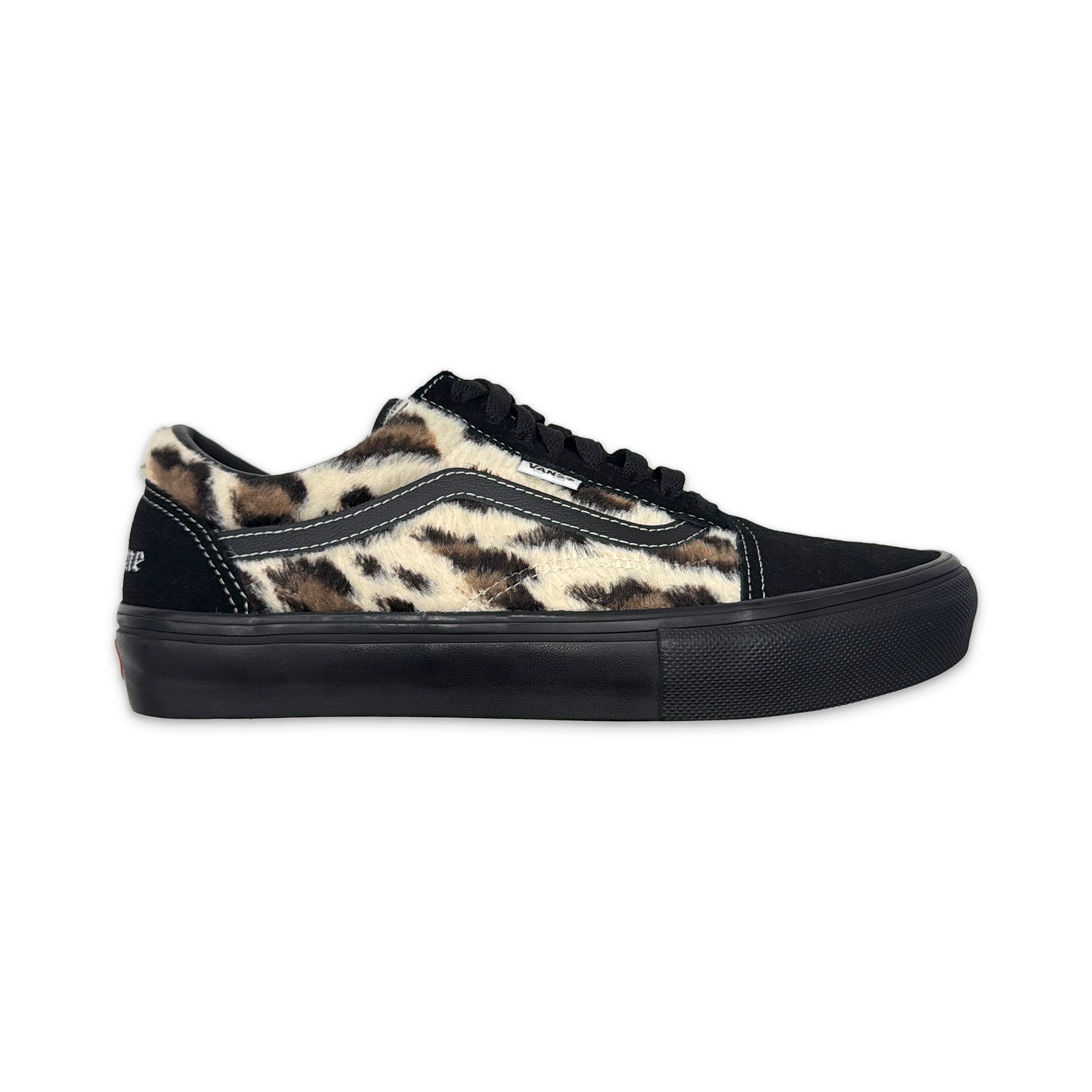 Vans, Old Skool Supreme "Leopard Black"