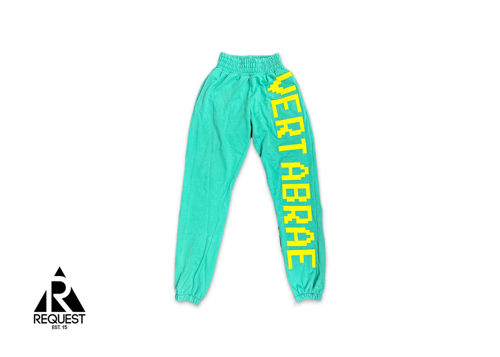 Vertabrae Sweatpants "Mint/Yellow"