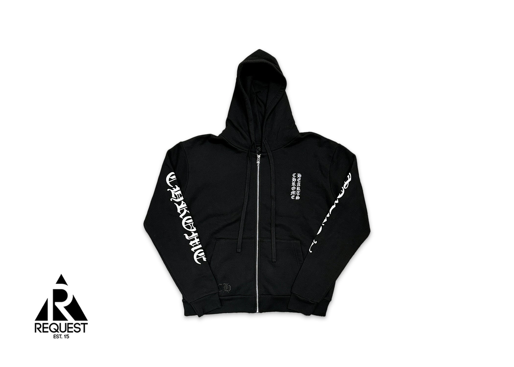 Vertical Logo Jacket "Black White"