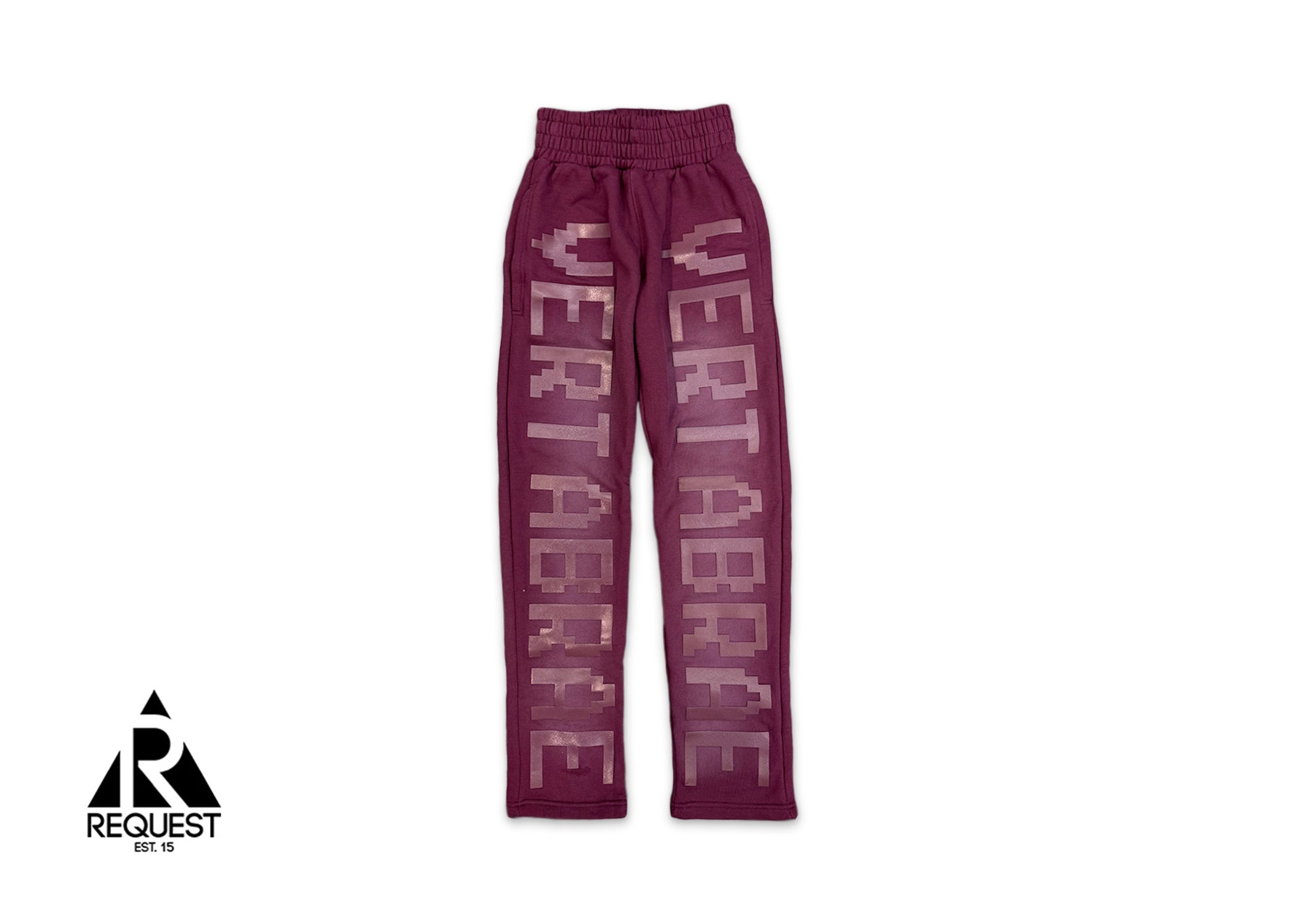 Sweatpants "Washed Burgundy/Burgundy"