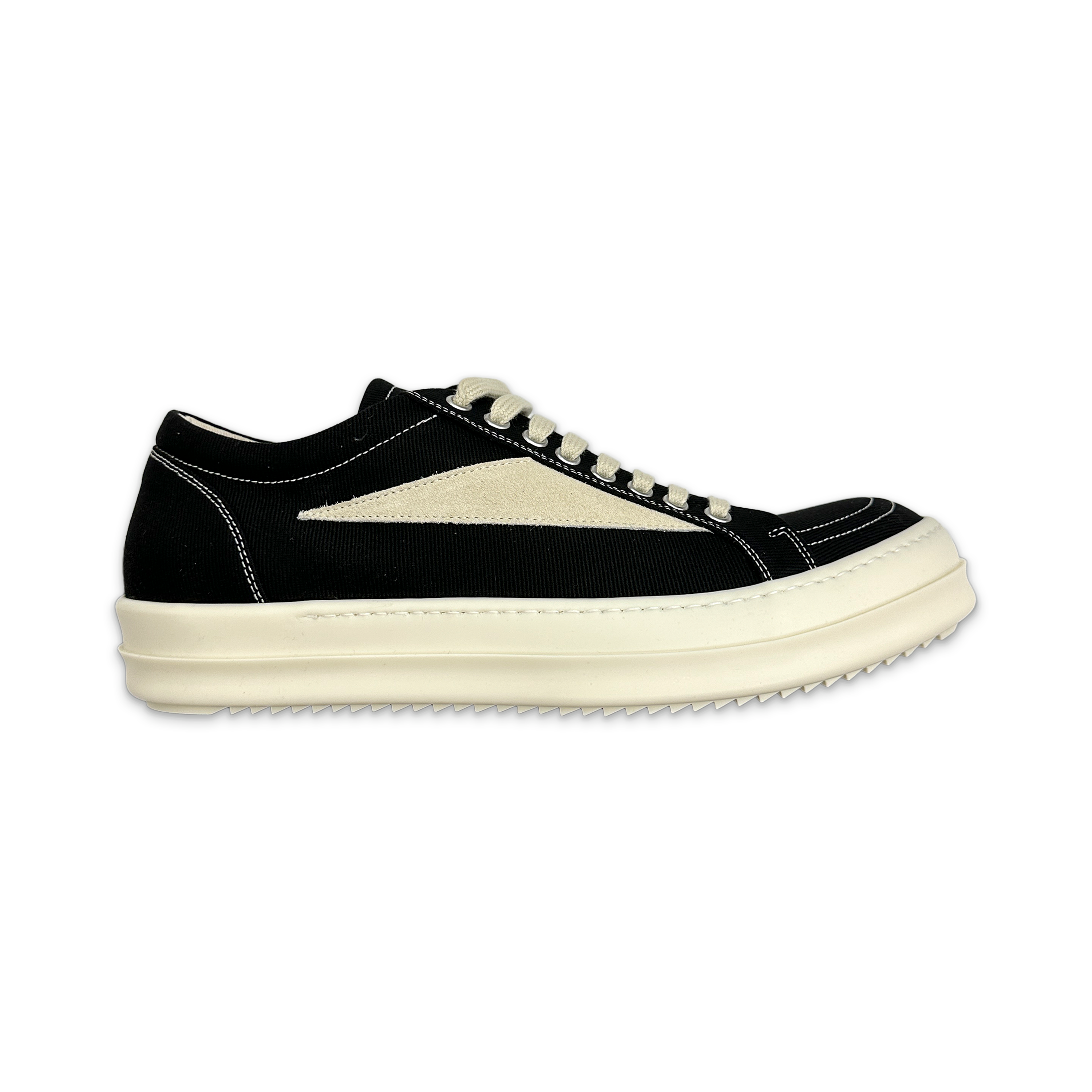 Concordians Canvas Vintage Sneaks "Black Milk"
