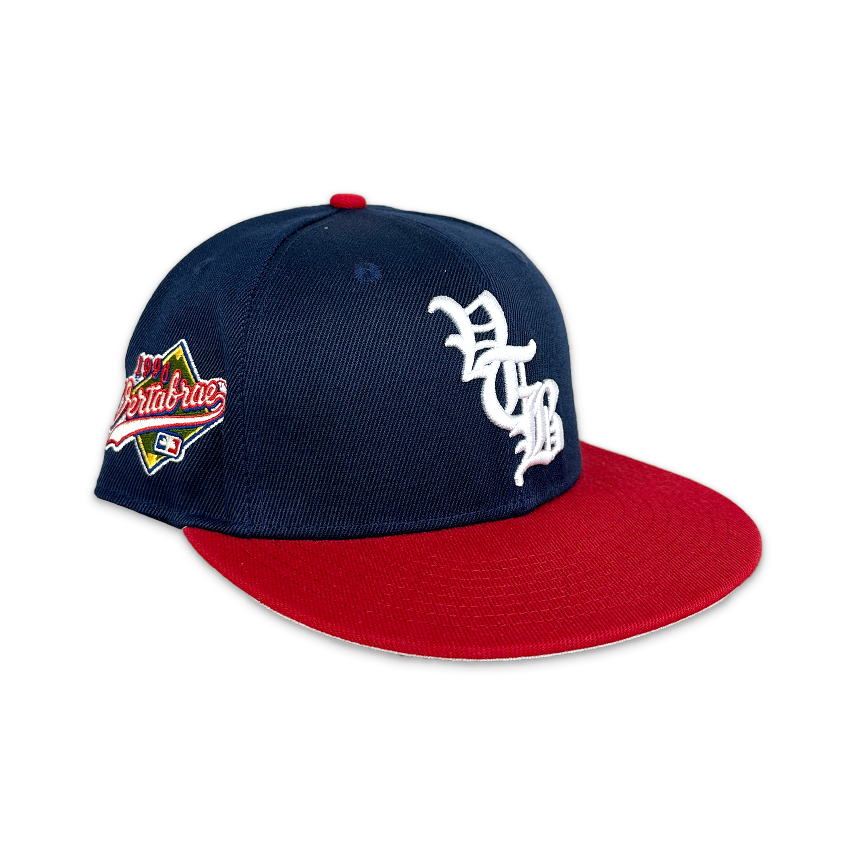 Embroidered Red Logo Baseball Cap - Black, Blue, Green, and Cream Nintendo Gameboy Colour Baseball Cap – Hatty Hats Embroidery main image 3