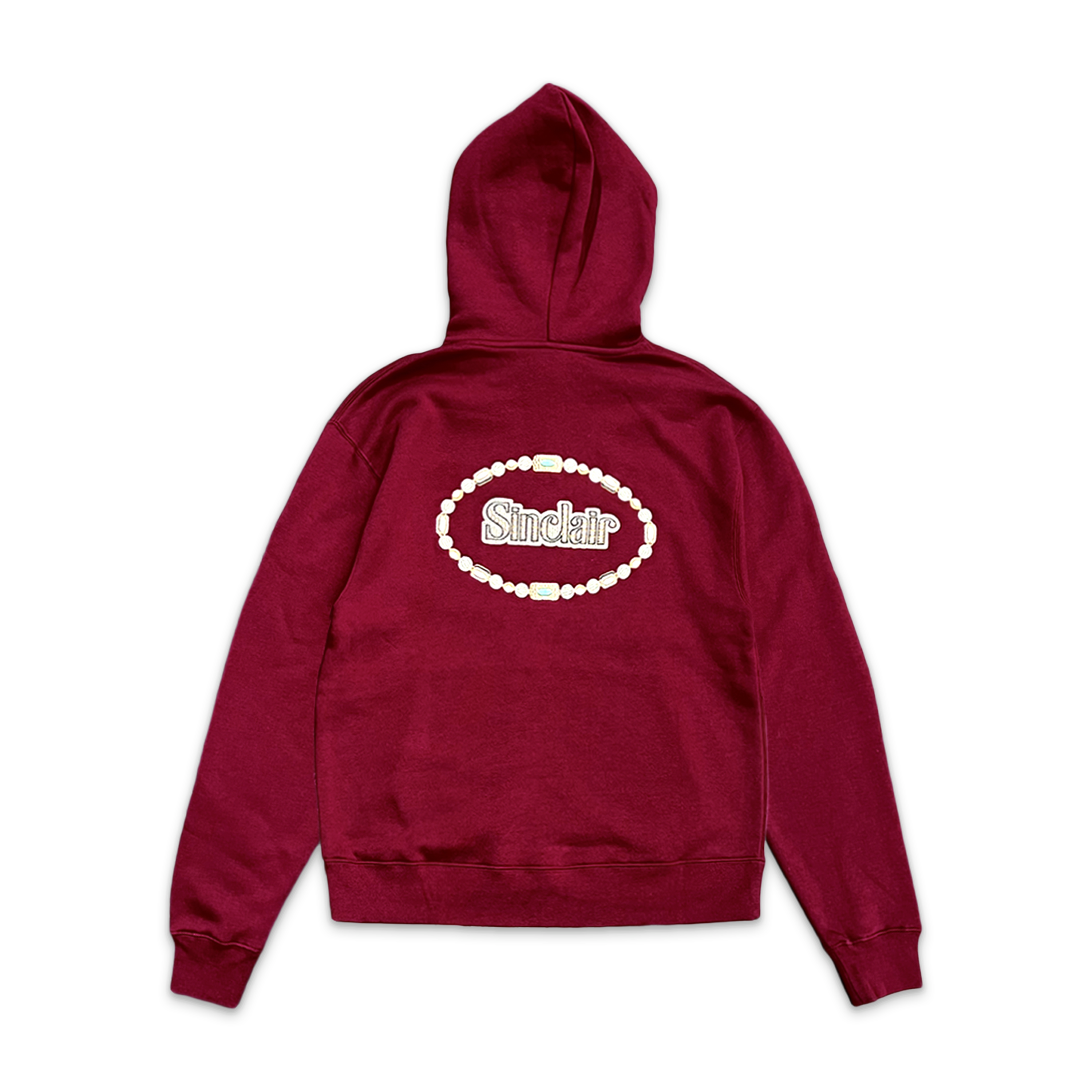 Sinclair, VVS Zip Up Hoodie "Burgundy Request Exclusive"