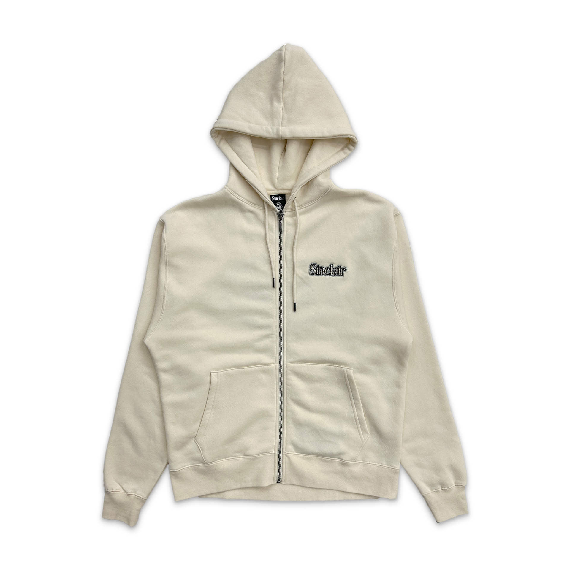 【送料&関税込】Off-White Logo Printed Zip-up Hoodie Off-White Printed Zip Up Hoodie, $680 | farfetch.com | Lookastic