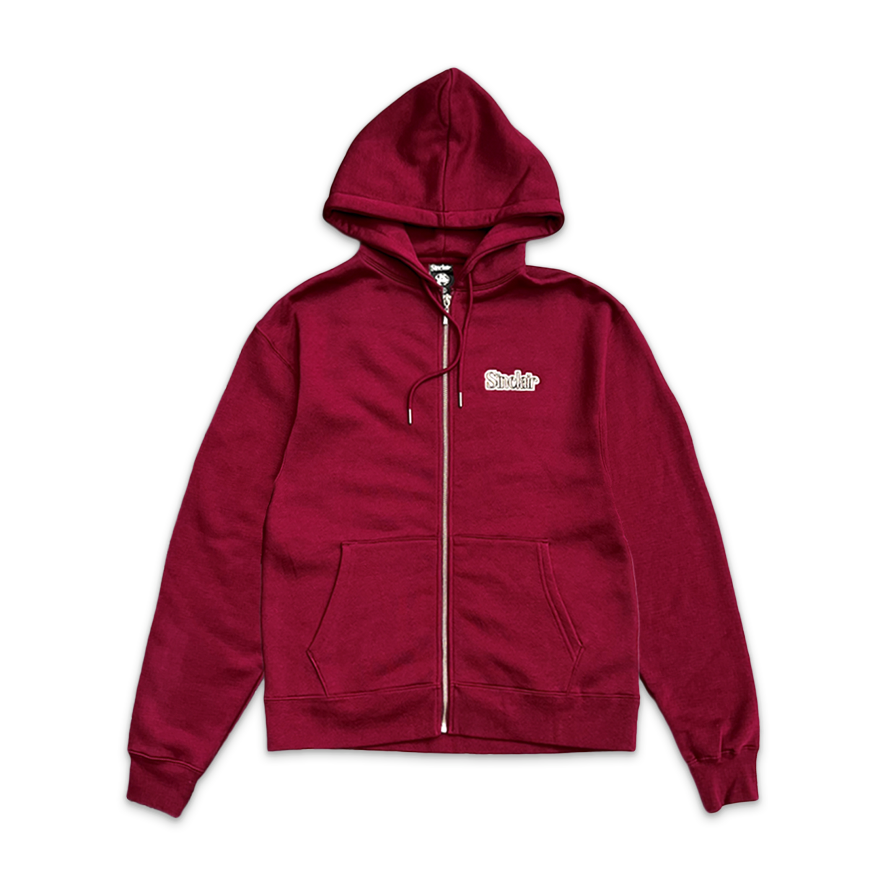 Sinclair, VVS Zip Up Hoodie "Burgundy Request Exclusive"