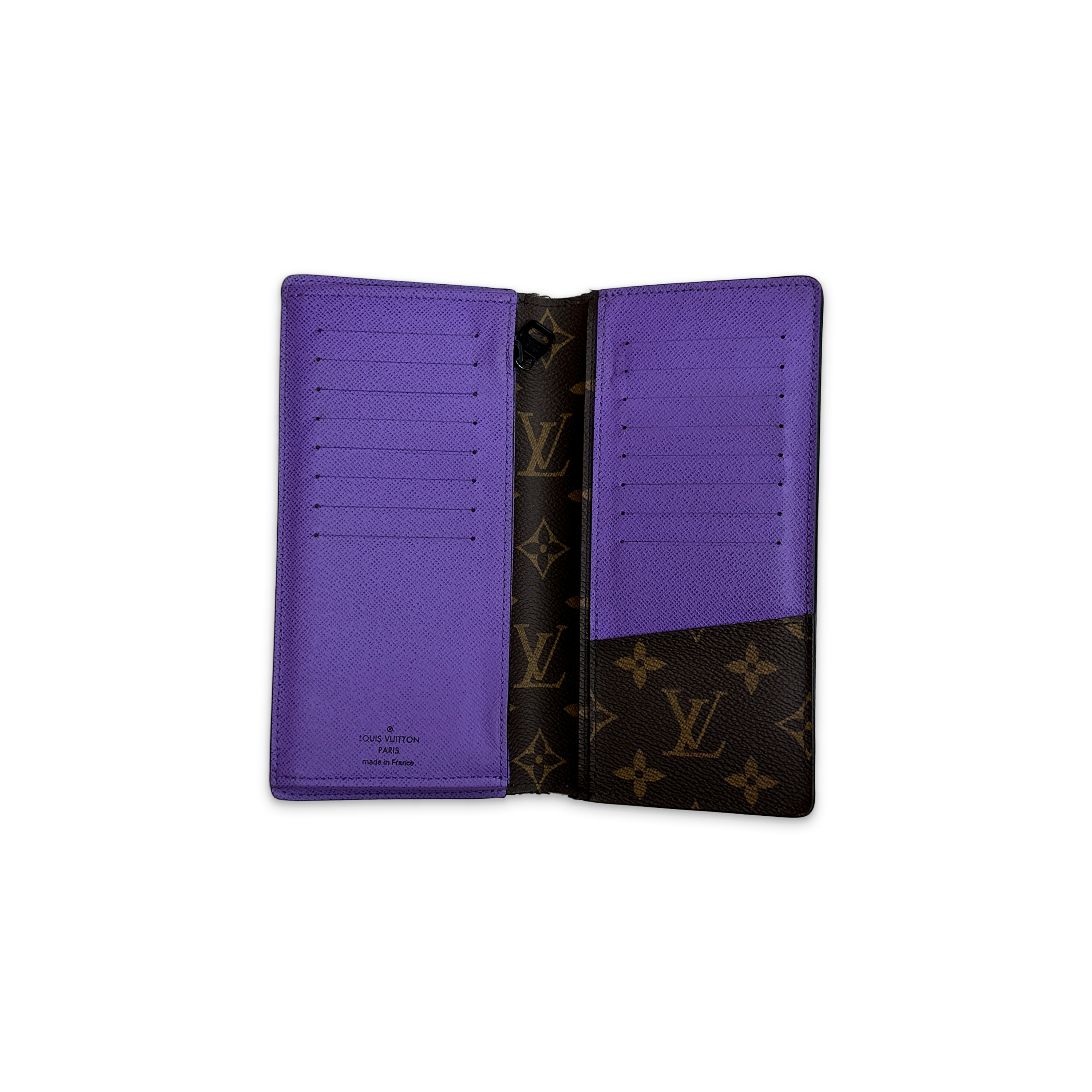 Long Wallet “Monogram Purple"