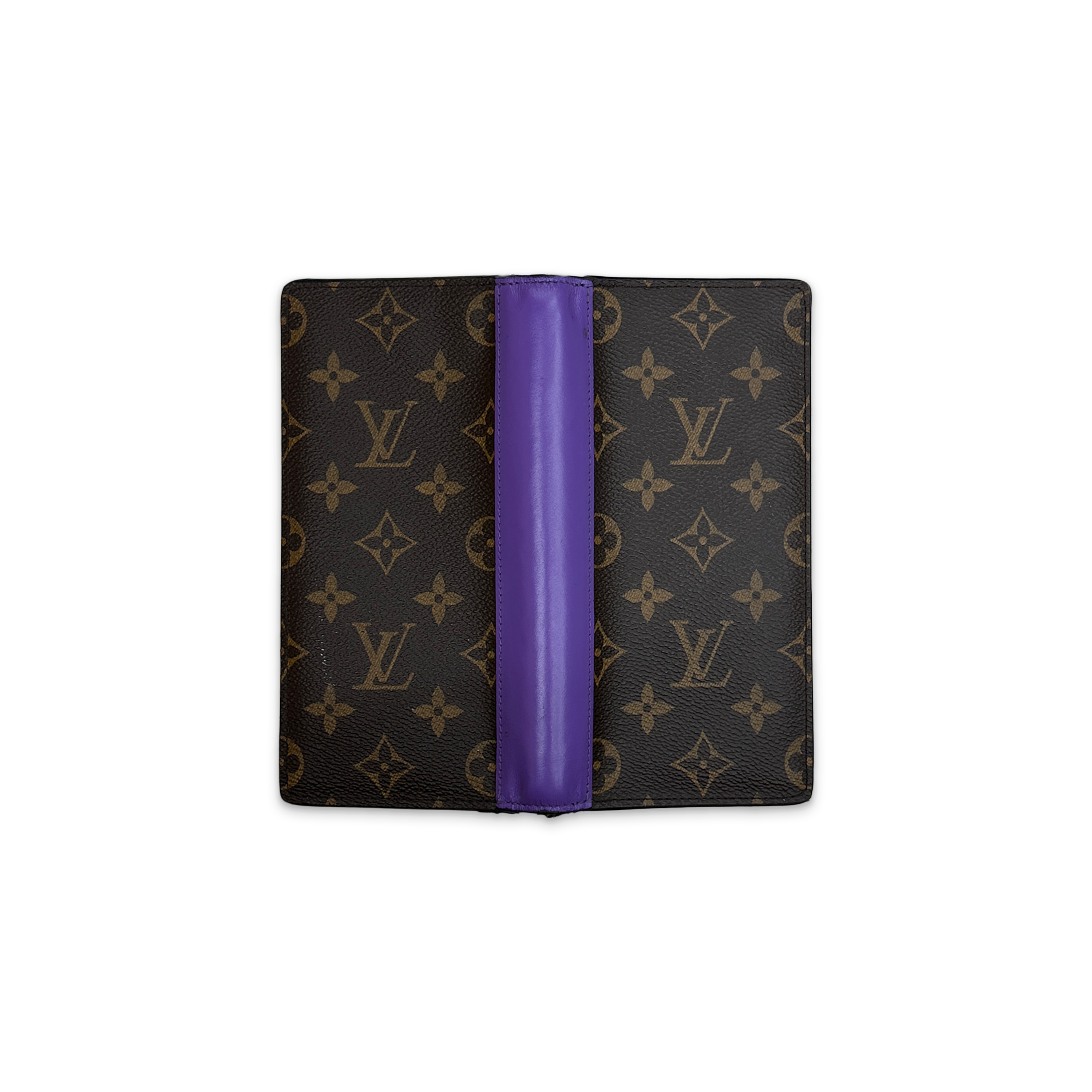 Long Wallet “Monogram Purple"