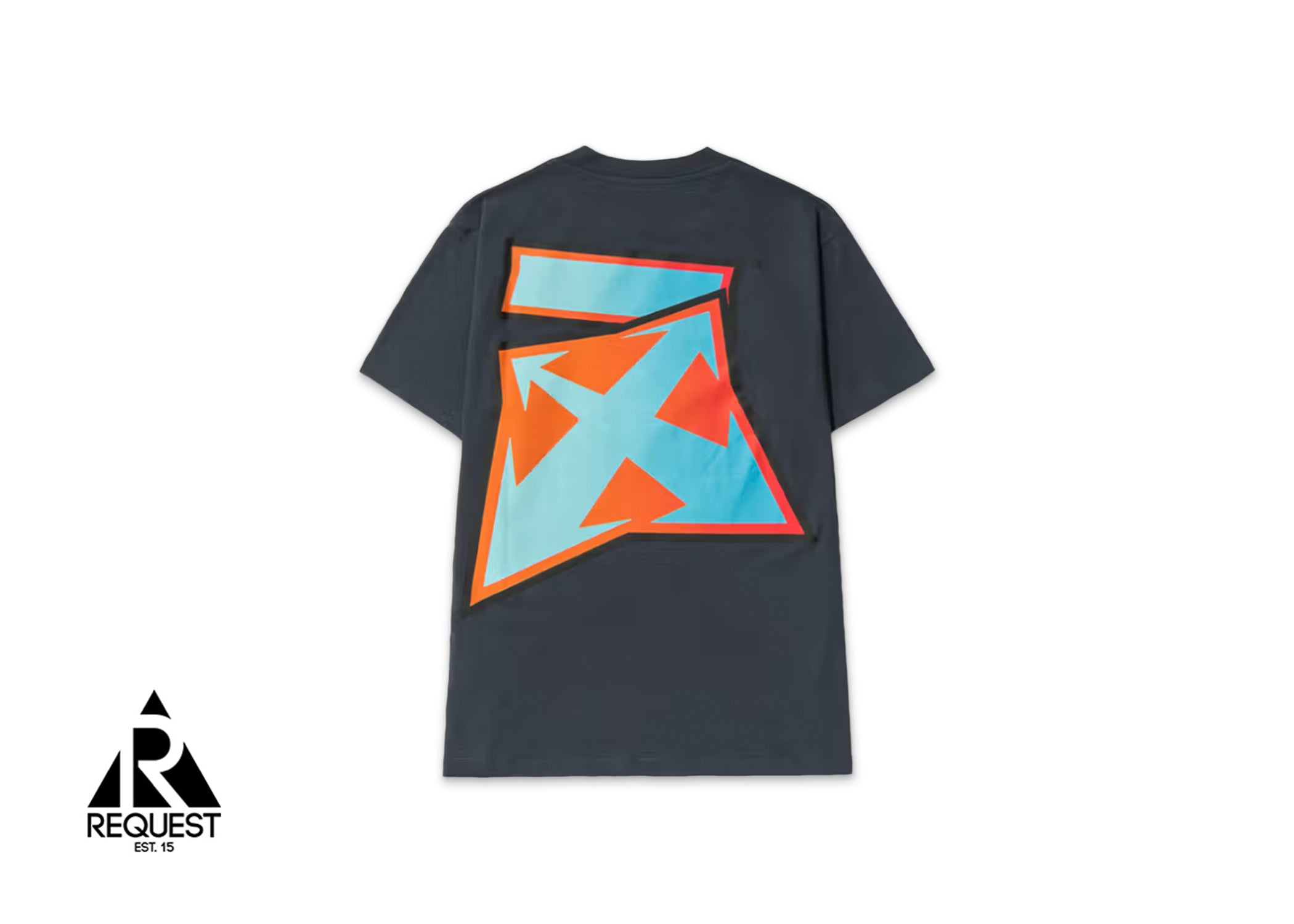 Off-White Degrade Thund Skate Arrows T-Shirt "Blue/Orange"