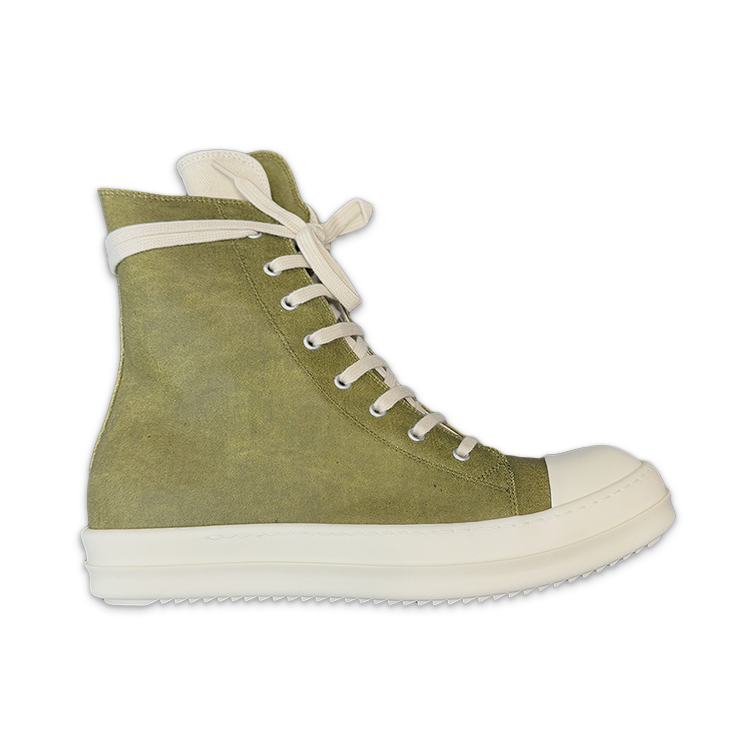 Rick Owens DRKSHDW, Porterville Wax Denim Ramones High "Sage Milk"