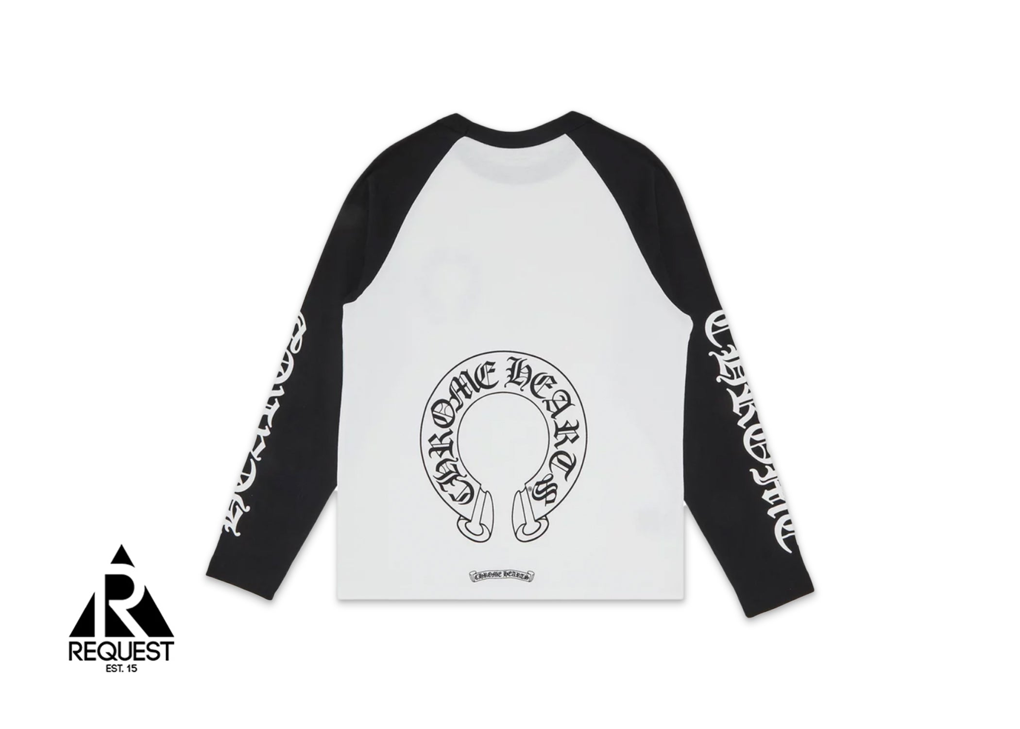 Chrome Hearts CH Baseball Shirt "White Black"