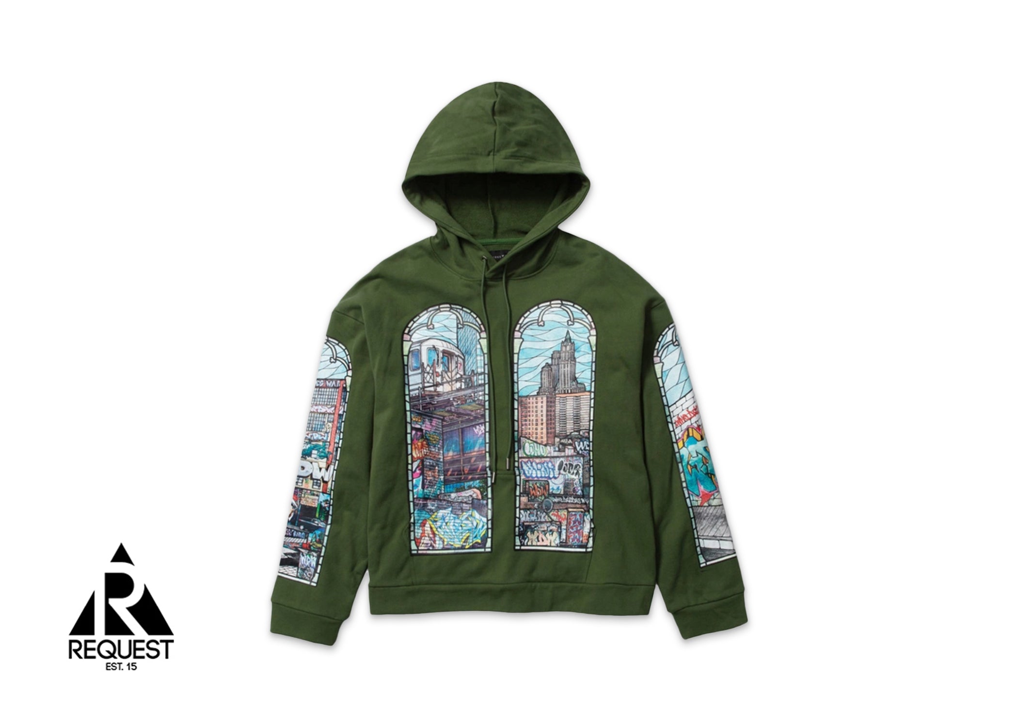 Who Decides War Politics as Usual Hoodie "Emerald"