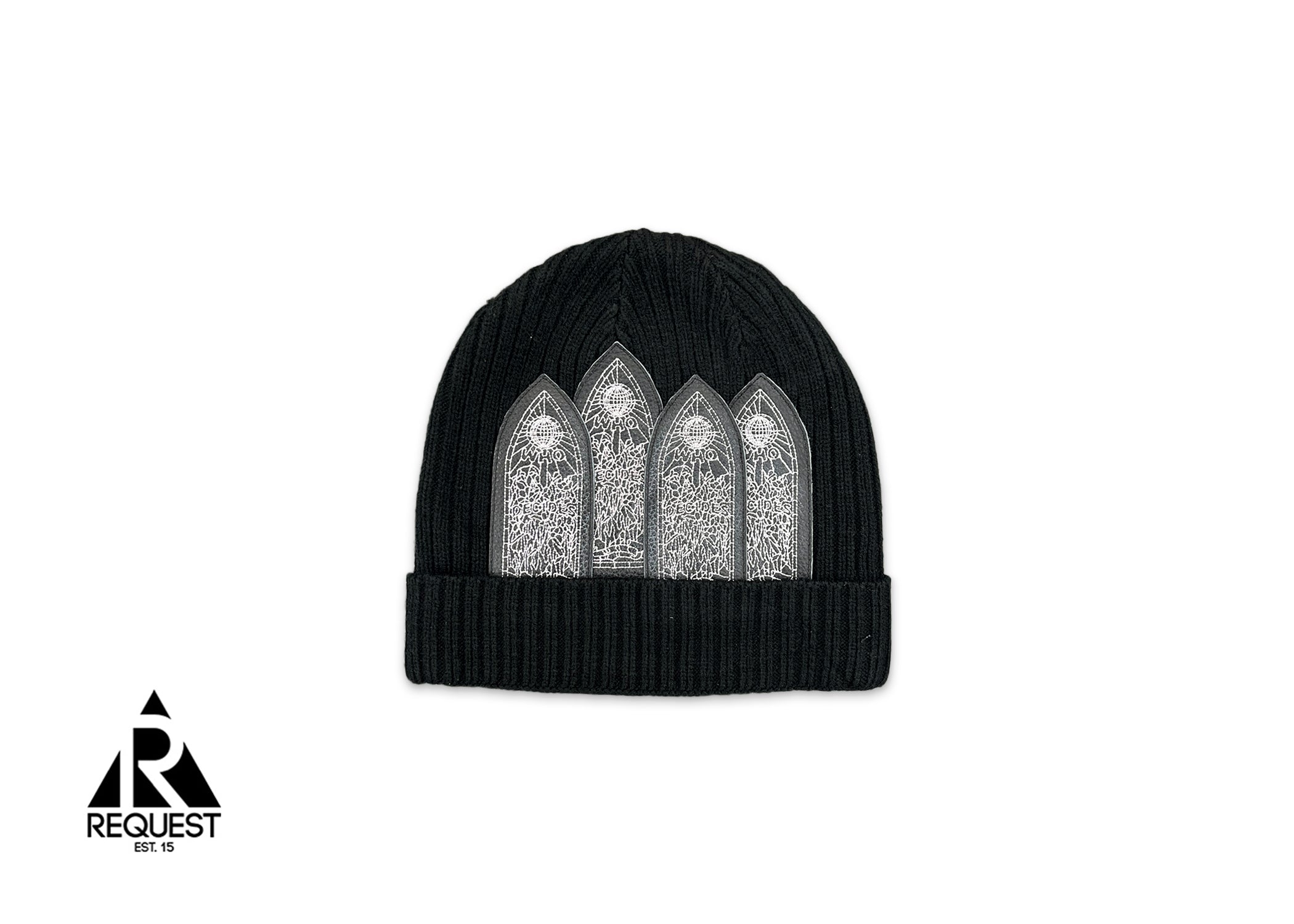 Window Skully Beanie "Black"