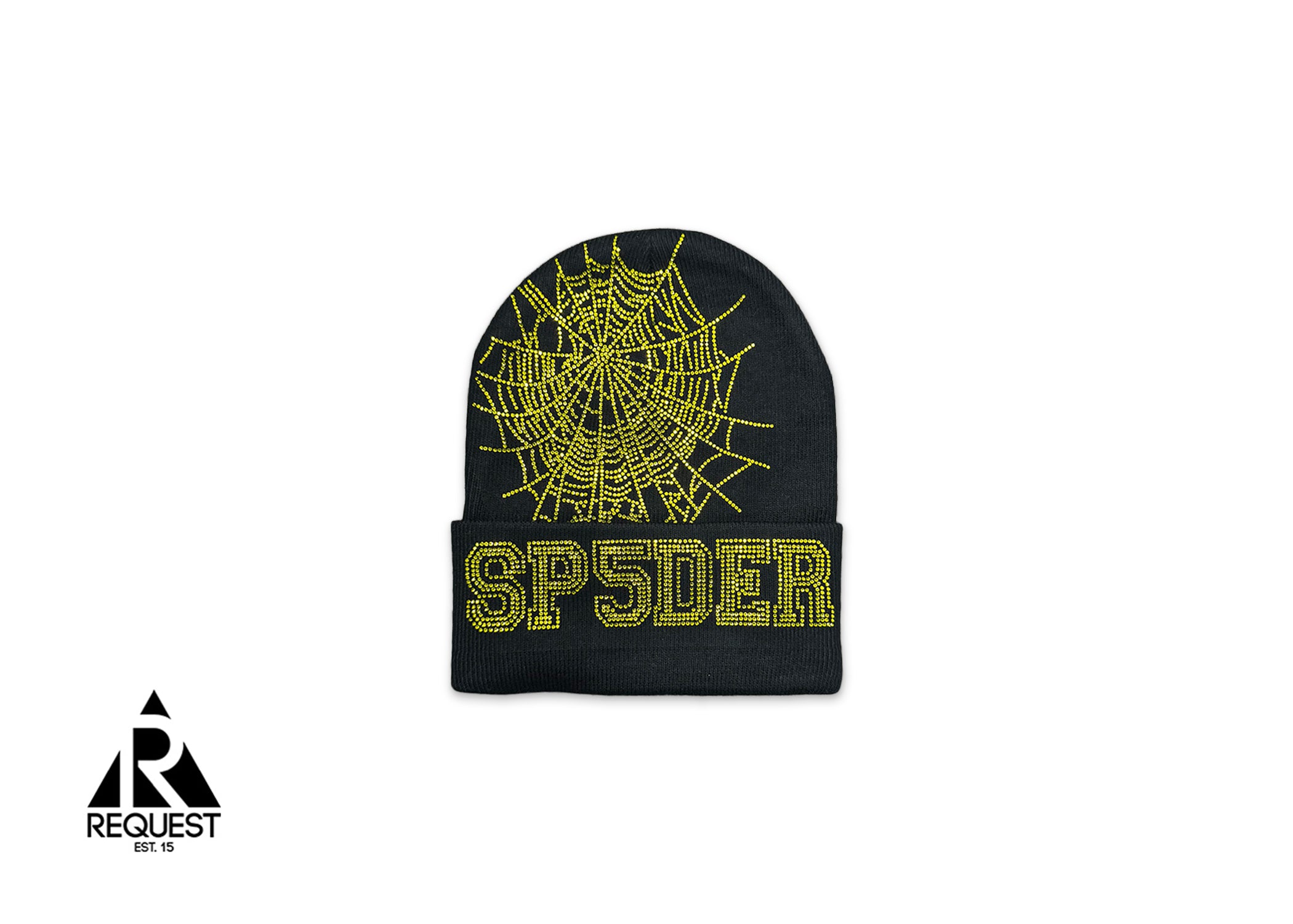 Web Beanie "Black/Gold"