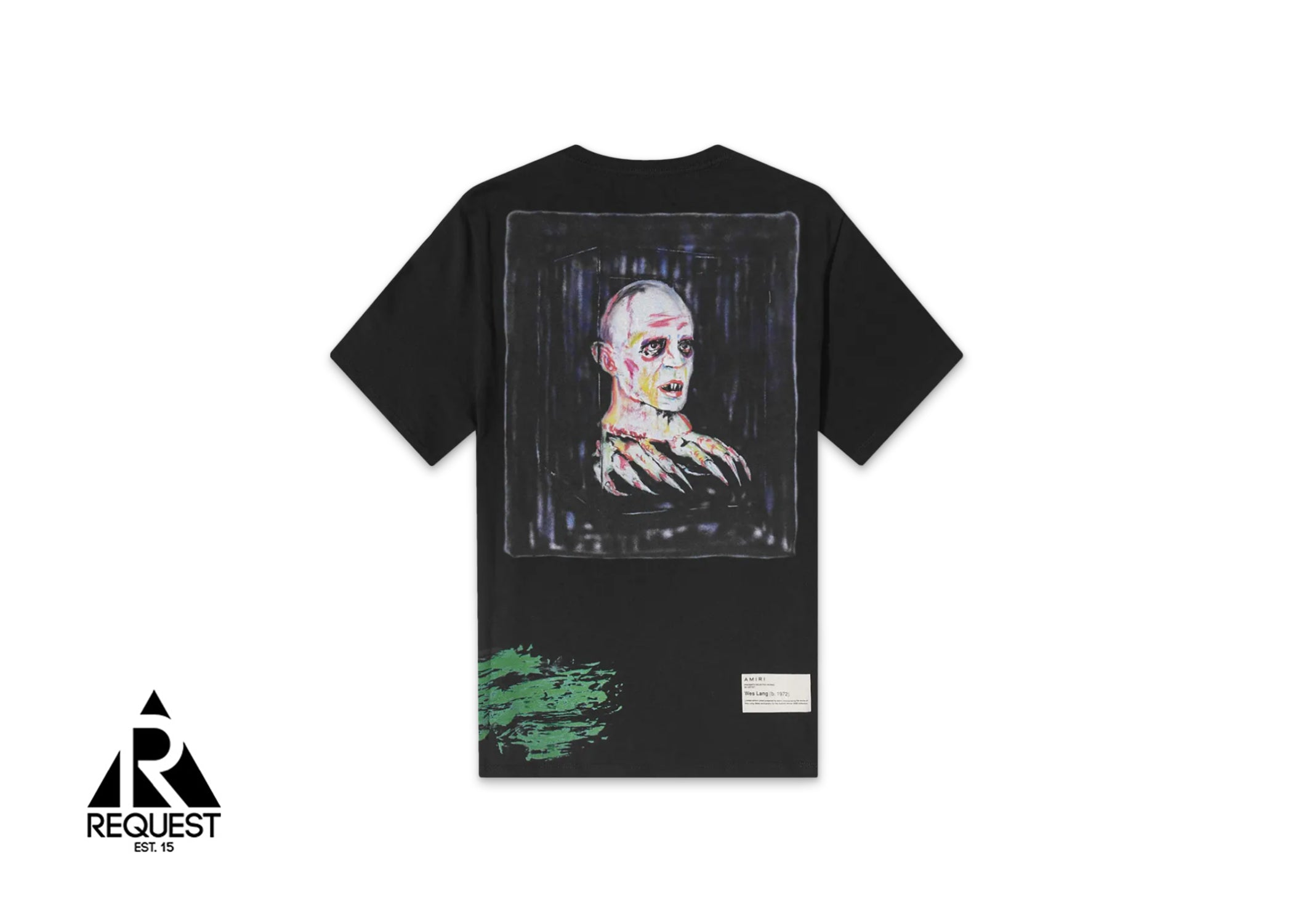 Amiri Wes Lang Blood 38 Tee "Black"