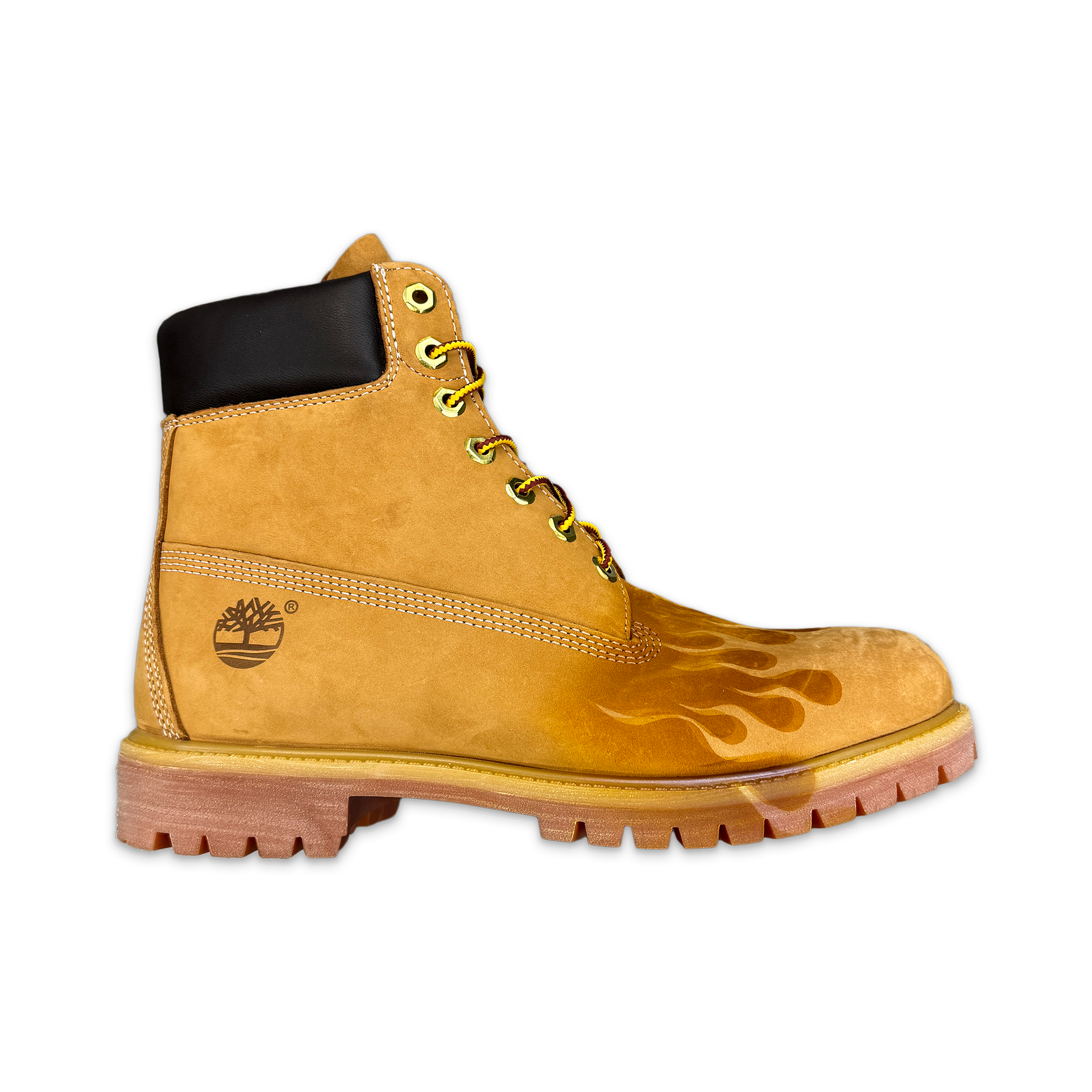 靴 timberland - wheat yellow boots 24.5 Bota Timberland inch 7 Waterproof Masculino, couro hidrofugado