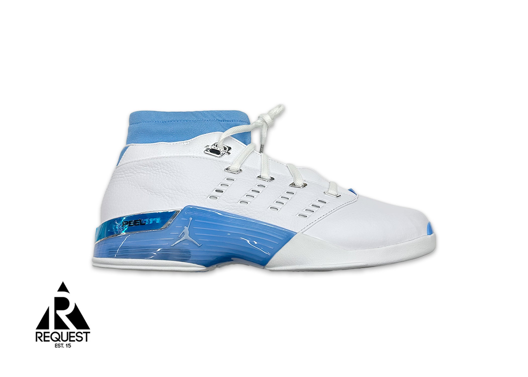 Jordan shops 17 white and blue