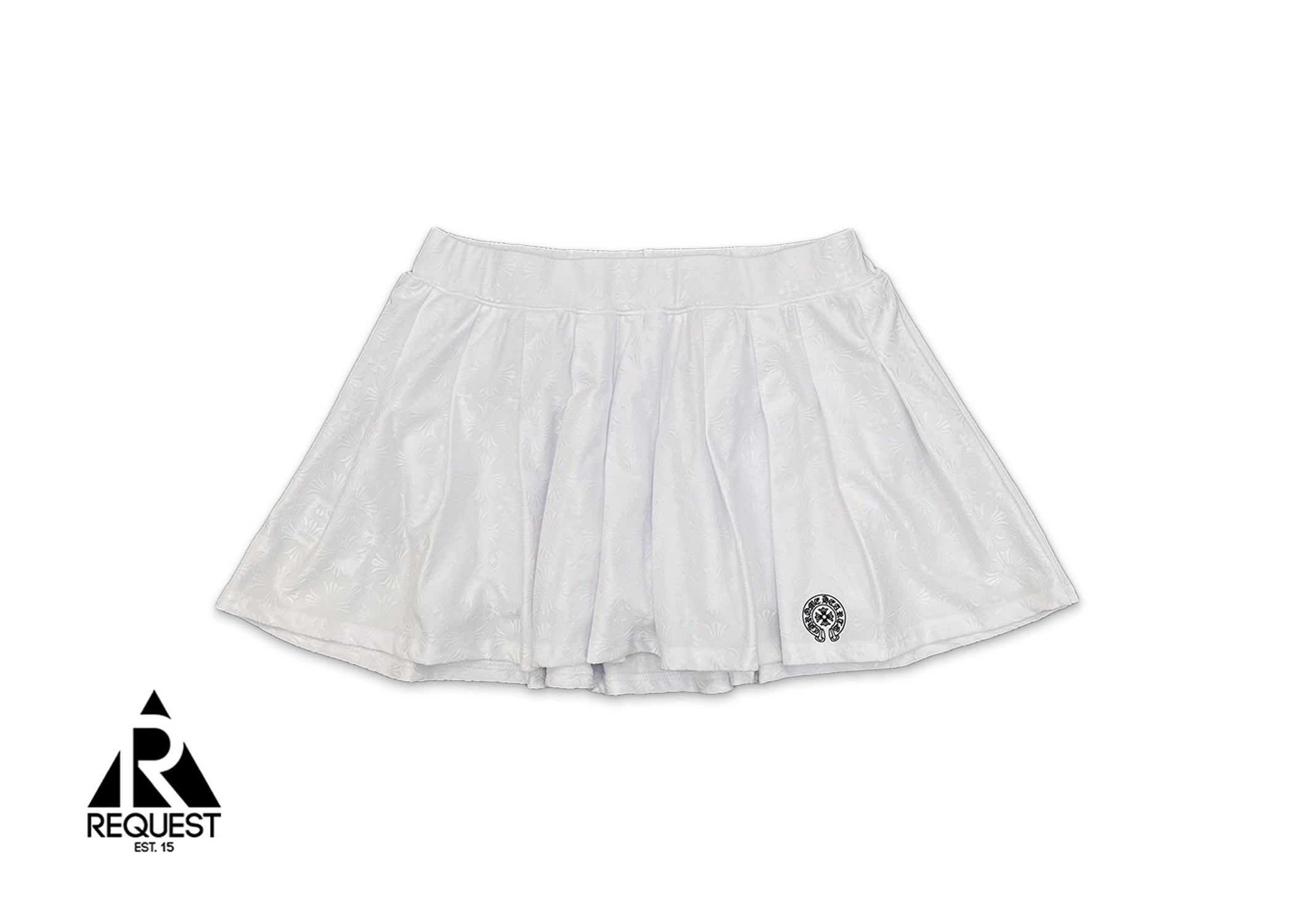 Chrome Hearts Motif Tennis Skirt "White" (W)