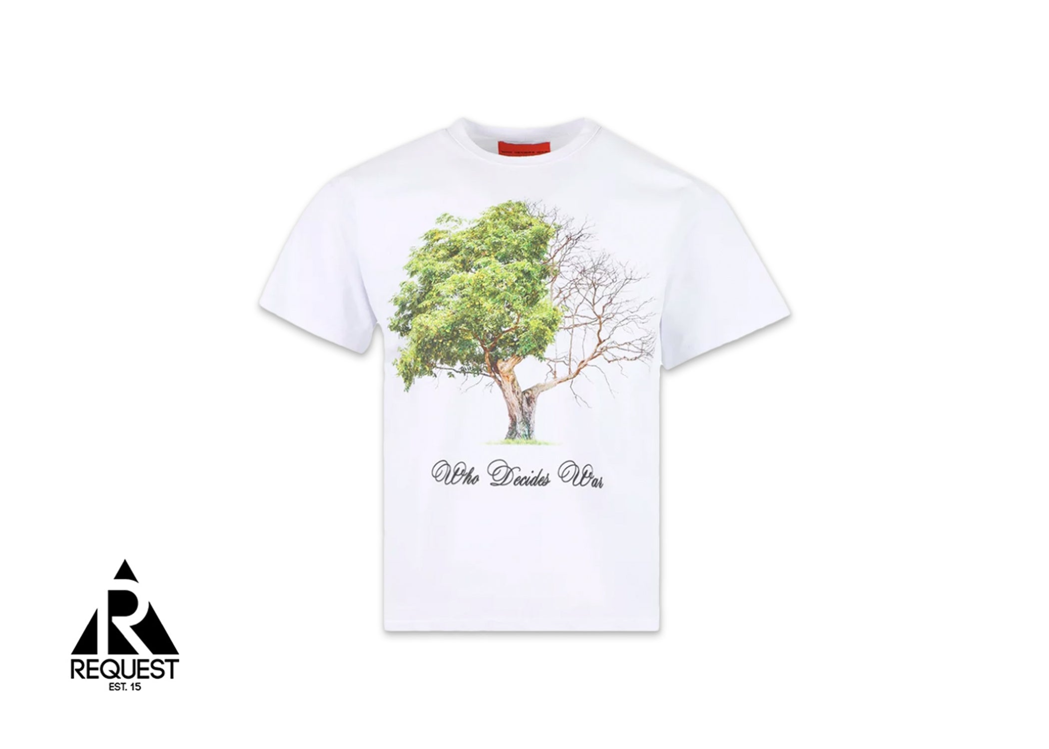 Who Decides War Tree Of Life Tee “White”