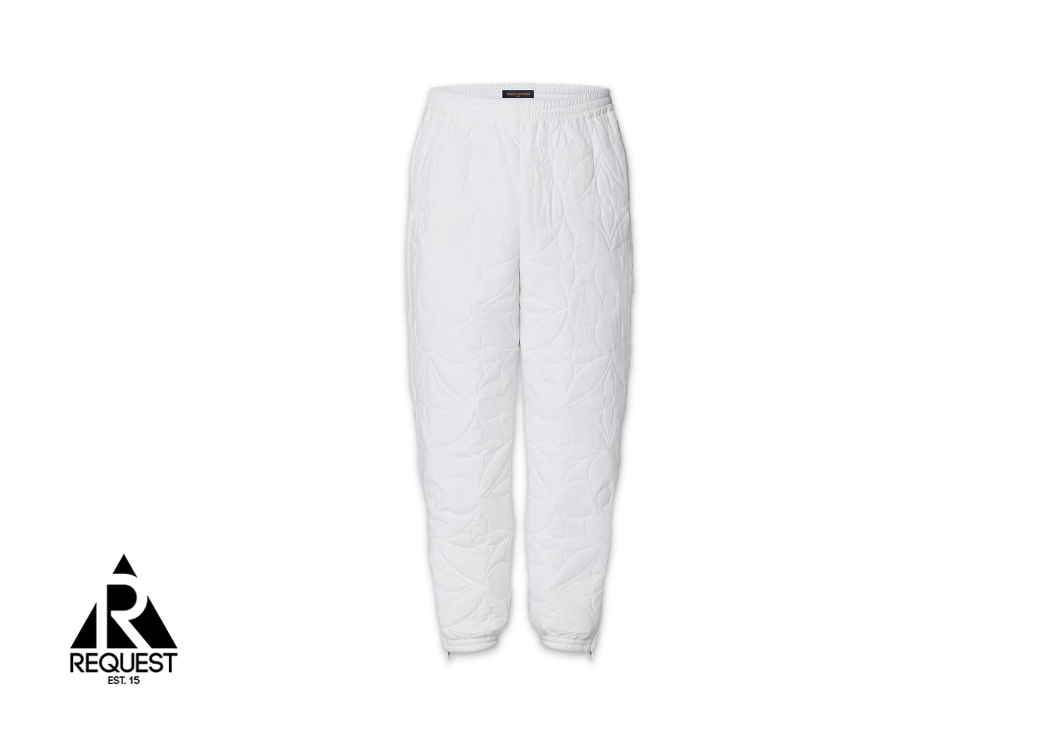 Louis Vuitton LVSE Sporty Quilted Trousers "White"