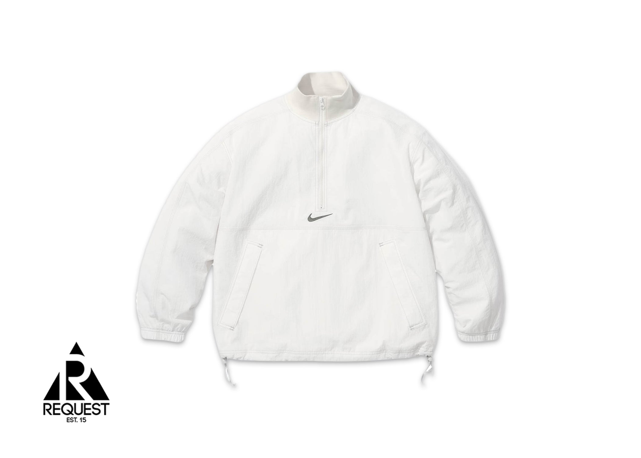 Supreme x Nike Ripstop Pullover SS24 "White"