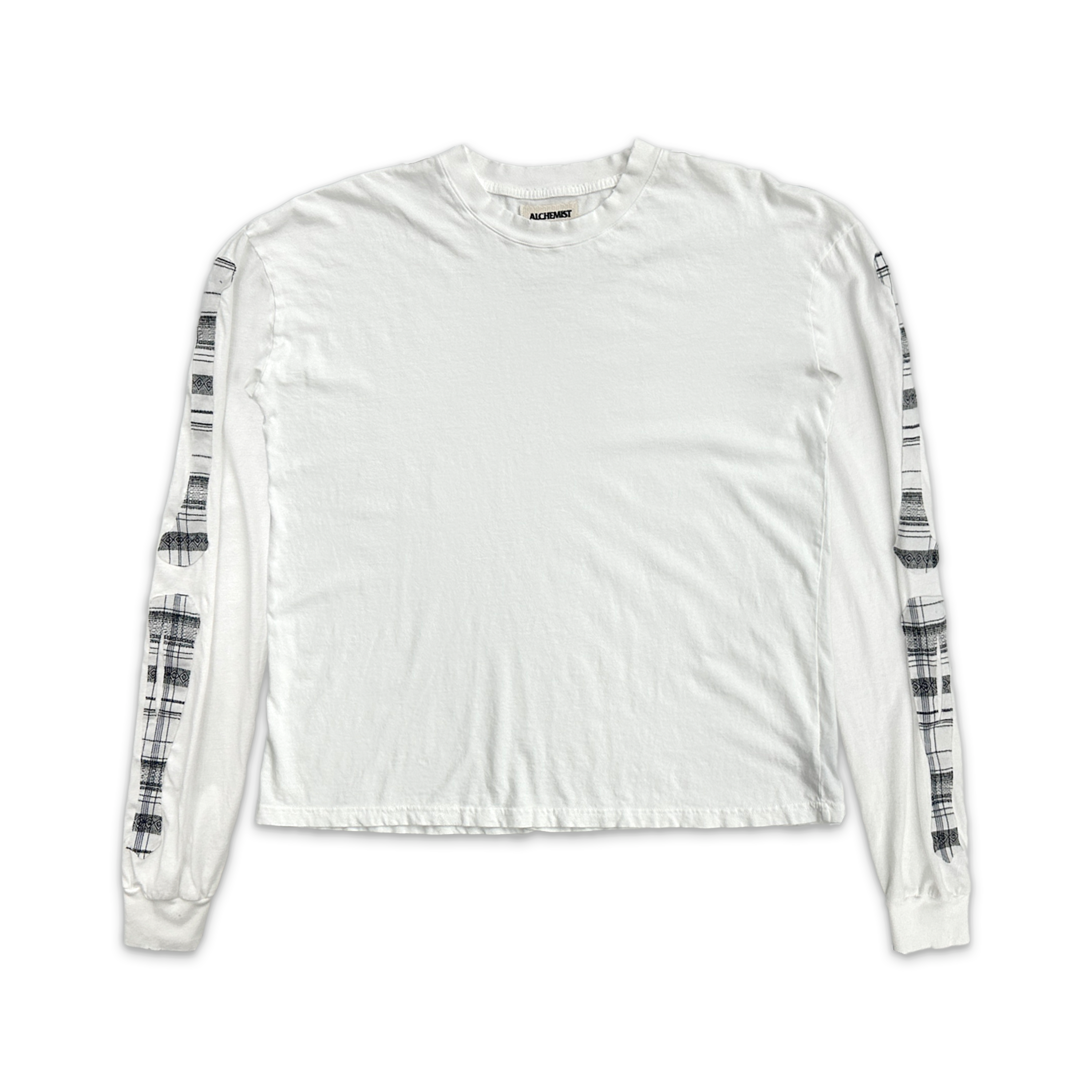 Alchemist, Bones L/S Tee "Optic White"