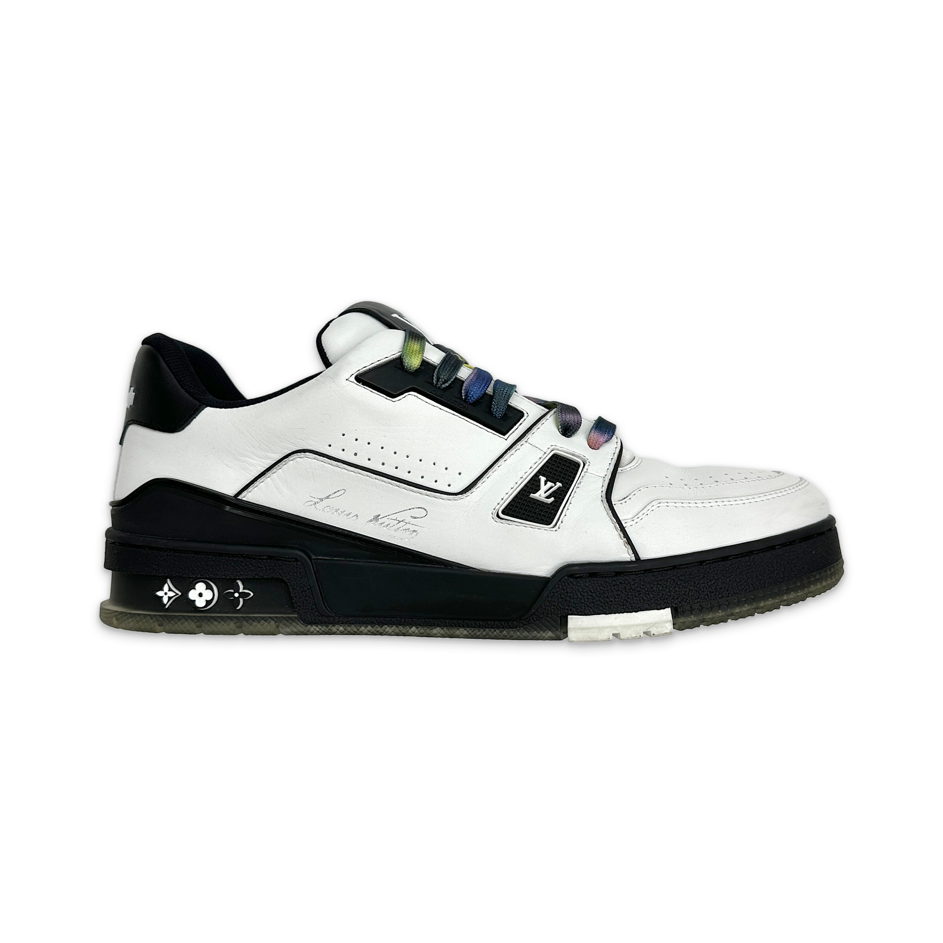 Louis Vuitton, Trainer Sneaker "Black White"
