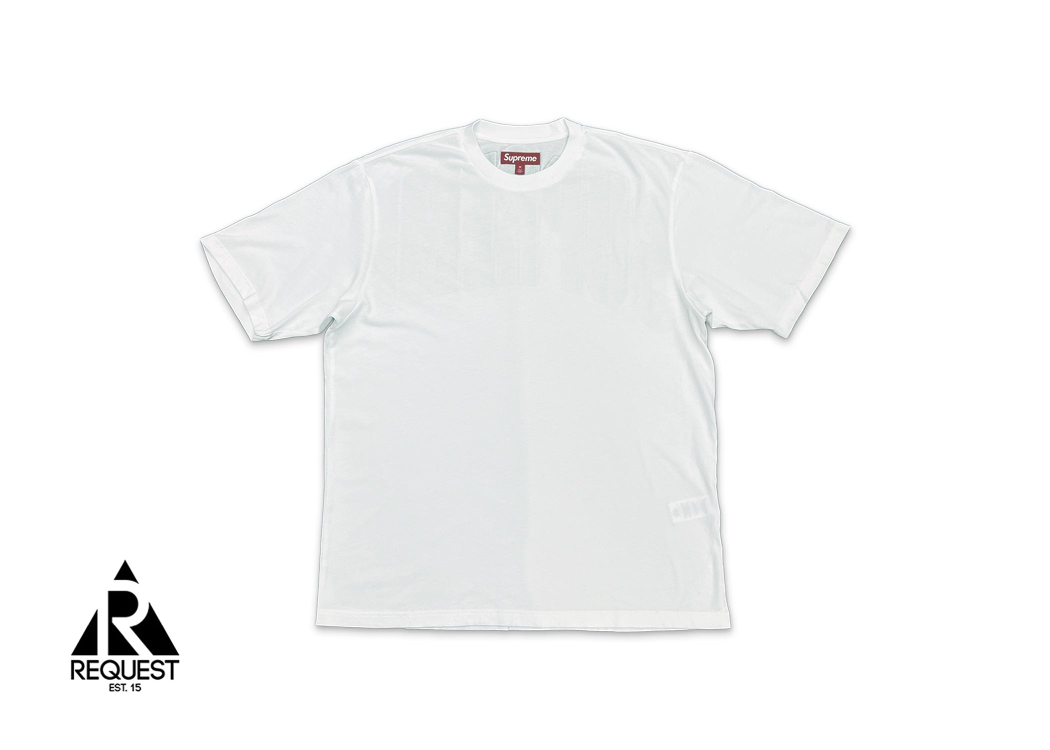 Cracked Back Arc Tee "White"