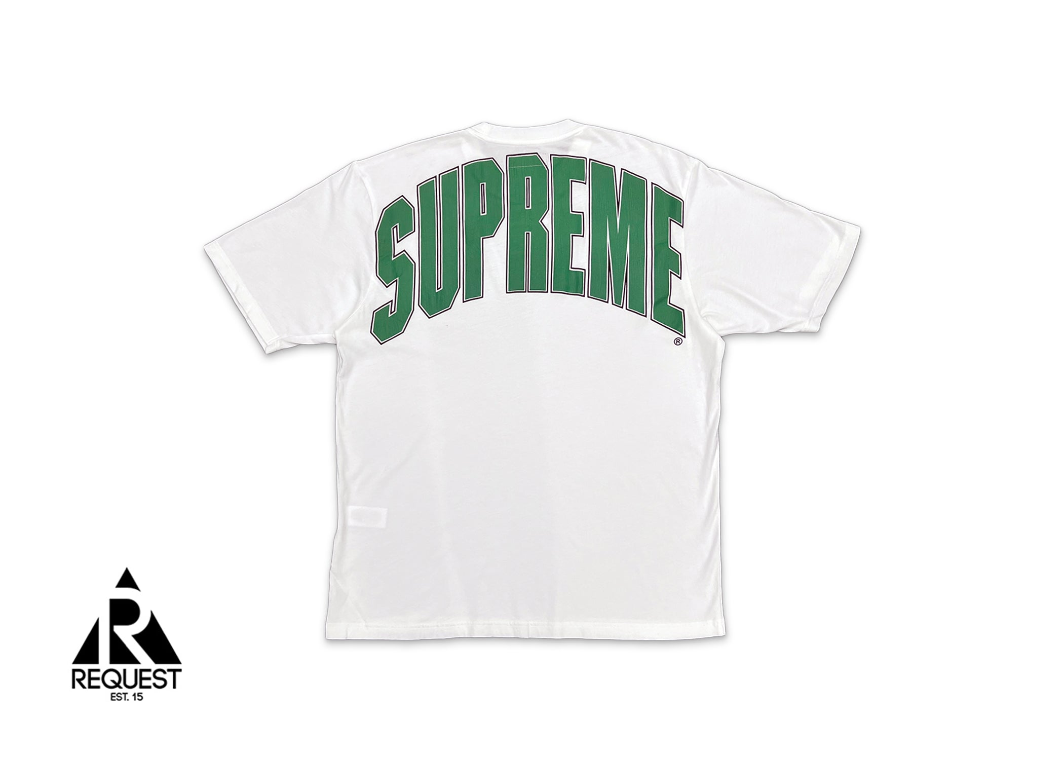 Cracked Back Arc Tee "White"