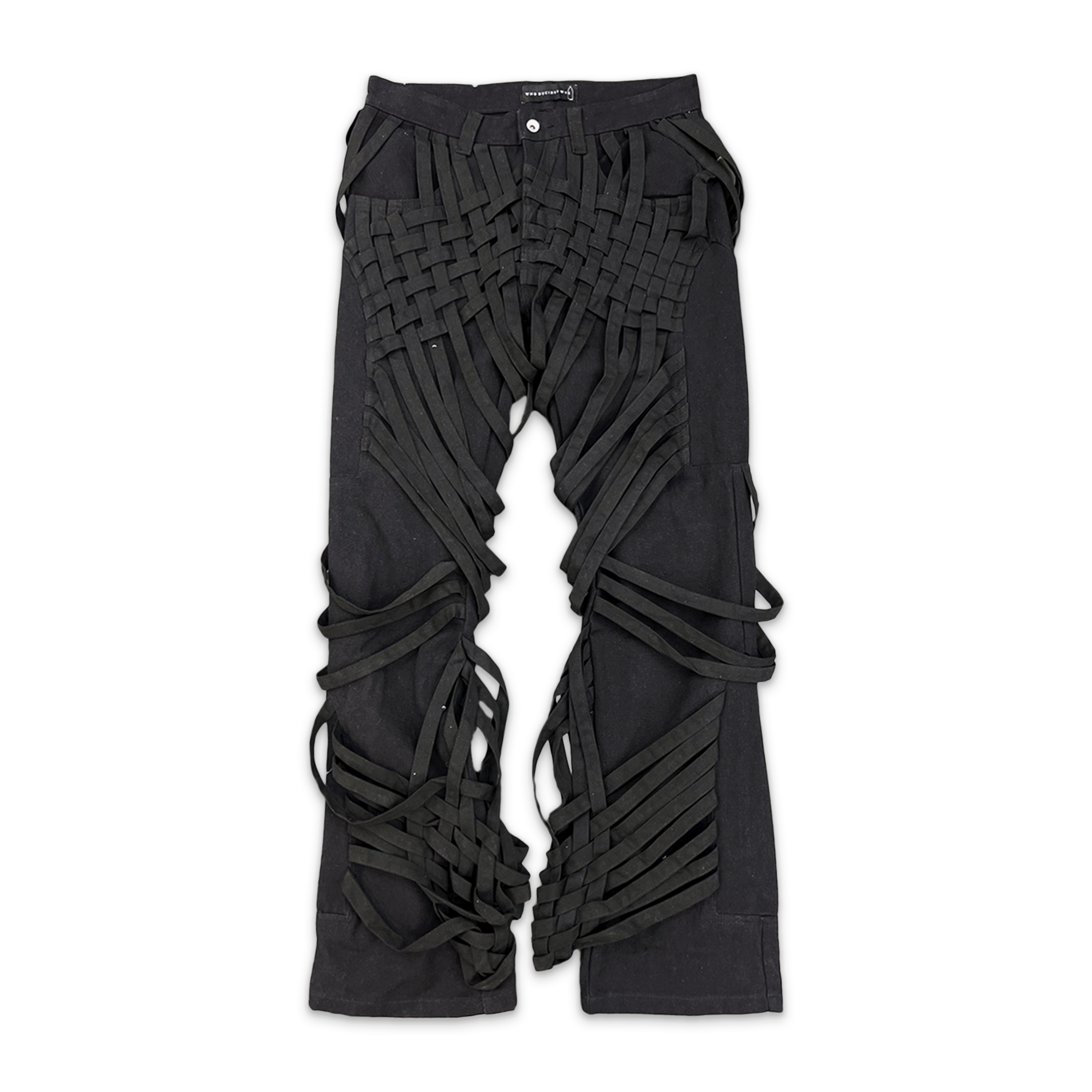 Who Decides War, Interwoven Trousers "Black"