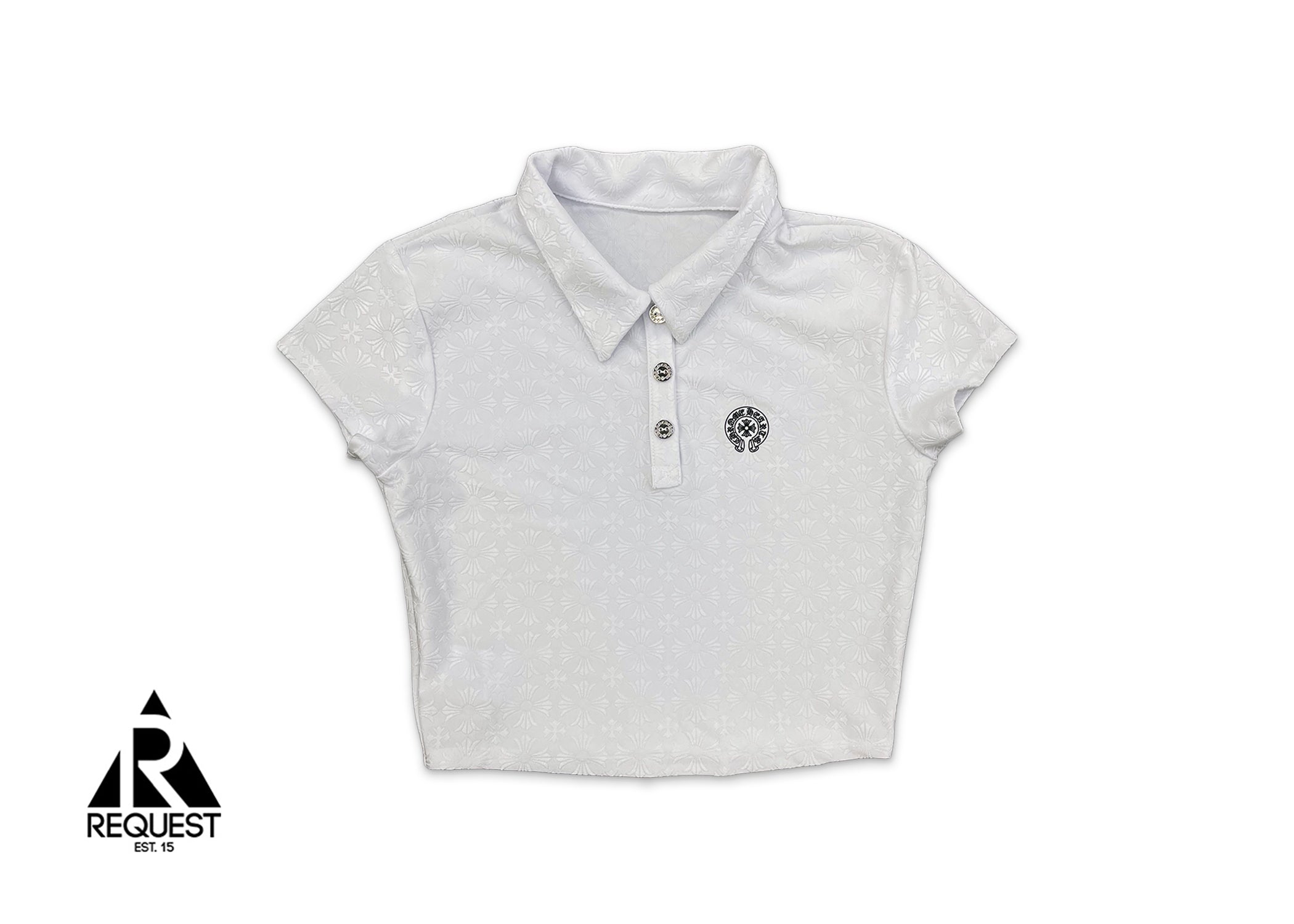 Chrome Hearts Motif Tennis Polo "White" (W)