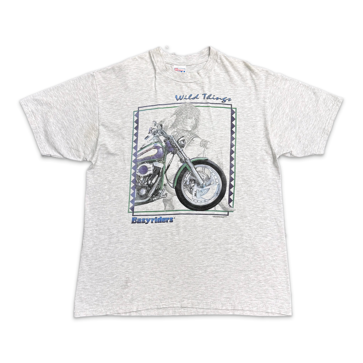 Vintage, EasyRiders Wild Things Tee "Heather Grey"