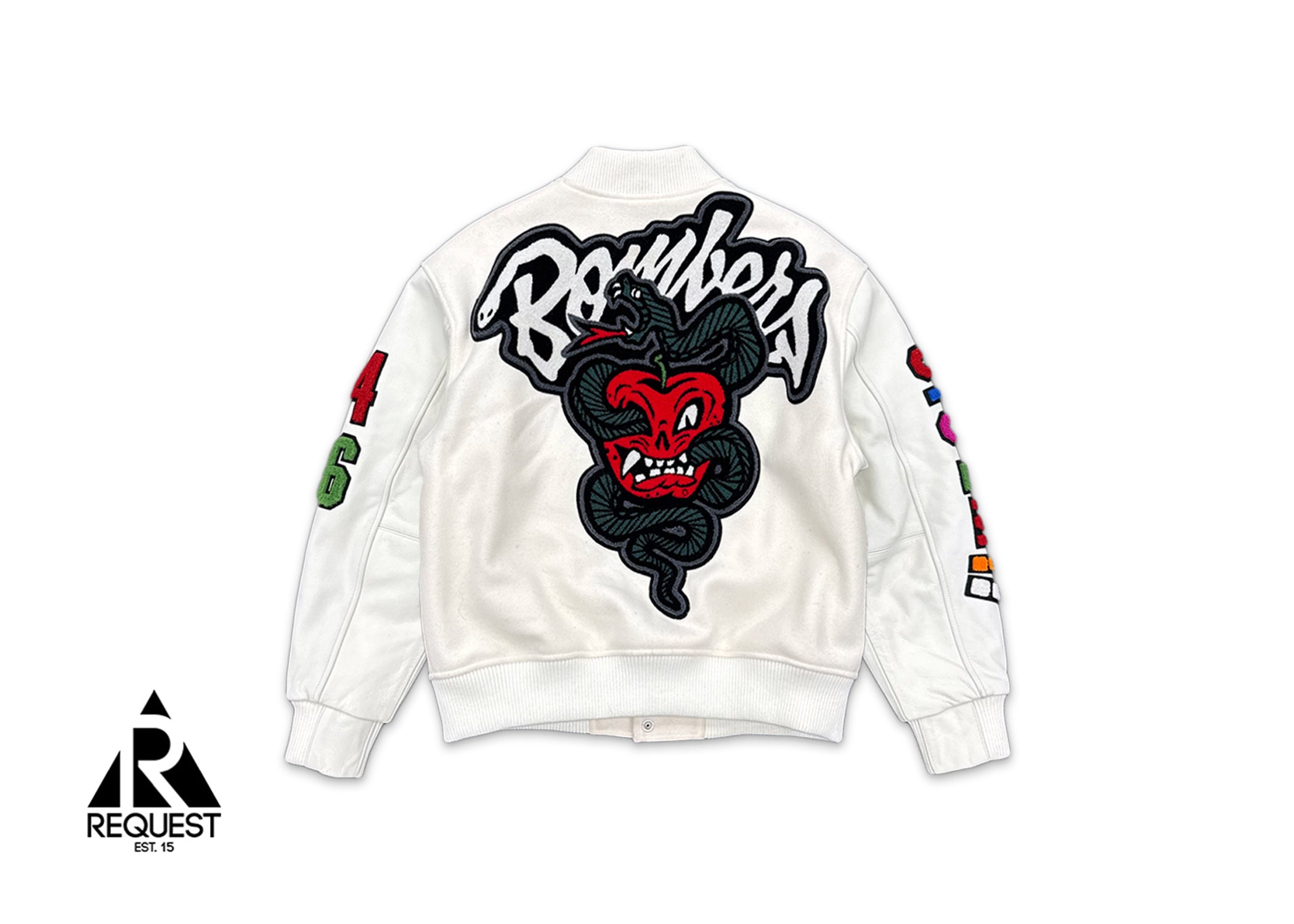 WTAPS Varsity Jacket "White"