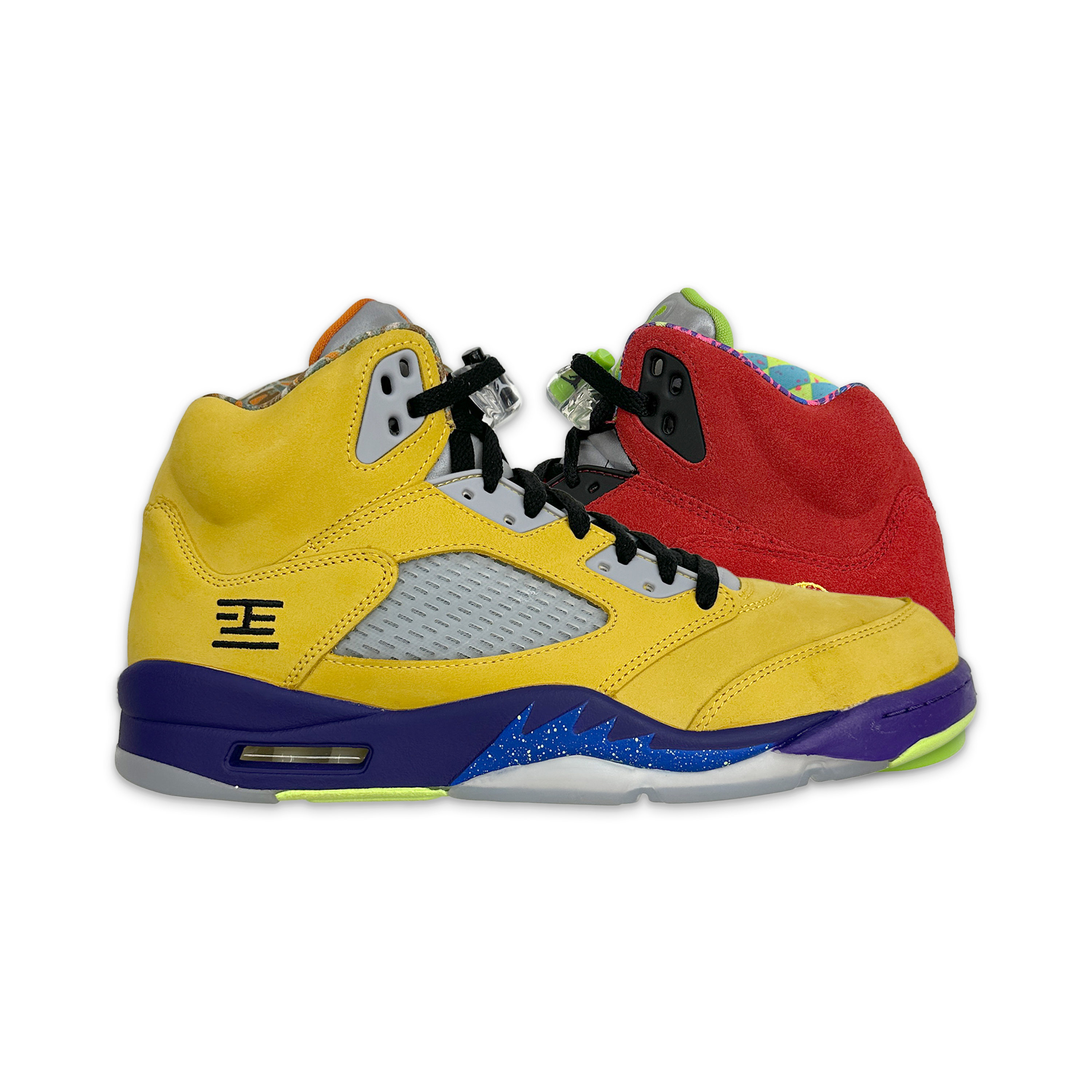 靴 JORDAN BRAND AIR JORDAN 5 RETRO YELLOW JORDAN BRAND AIR JORDAN 5 RETRO YELLOW/MULTI-COLOR