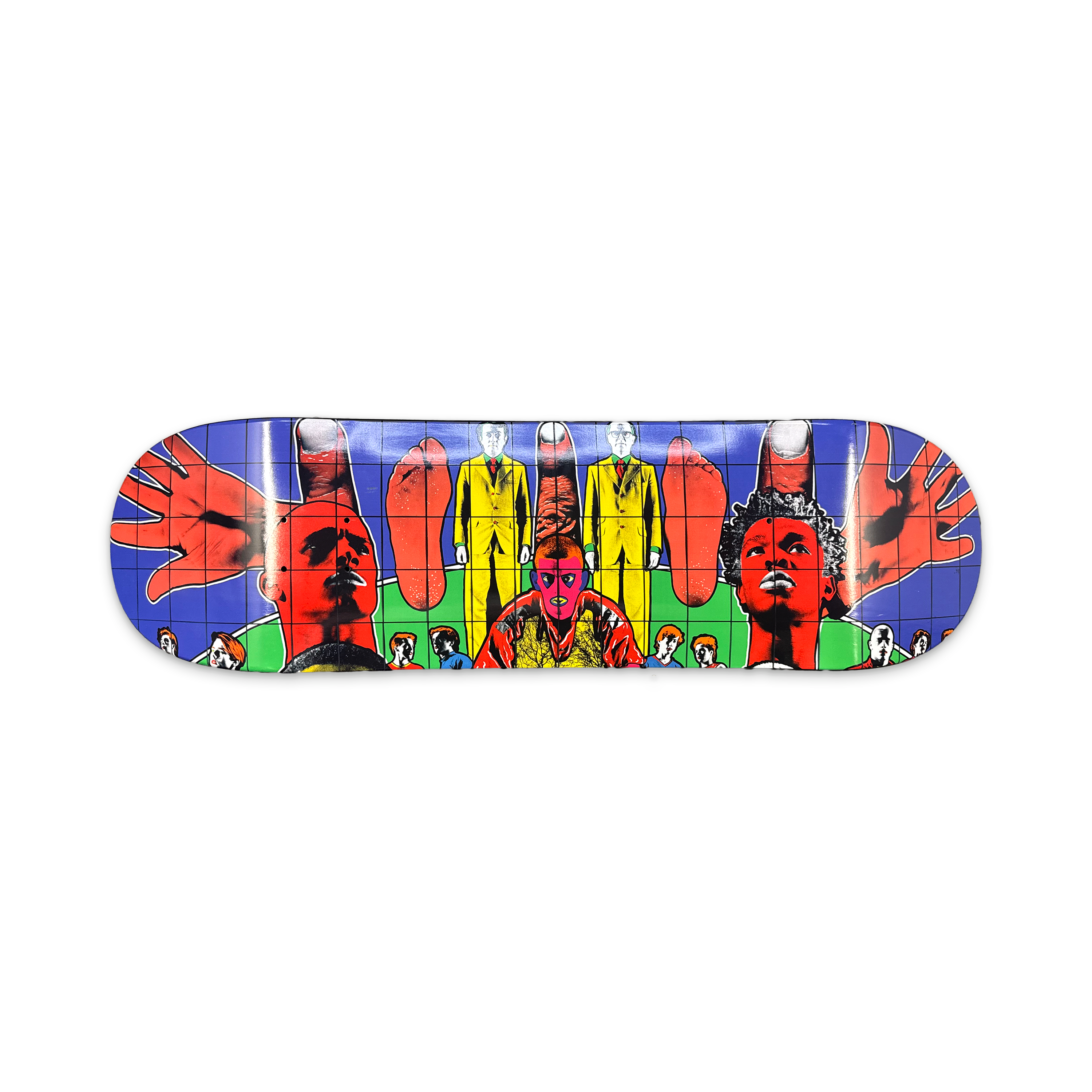 Supreme Gilbert & George DEATH AFTER LIFE Skateboard Deck "Multi"