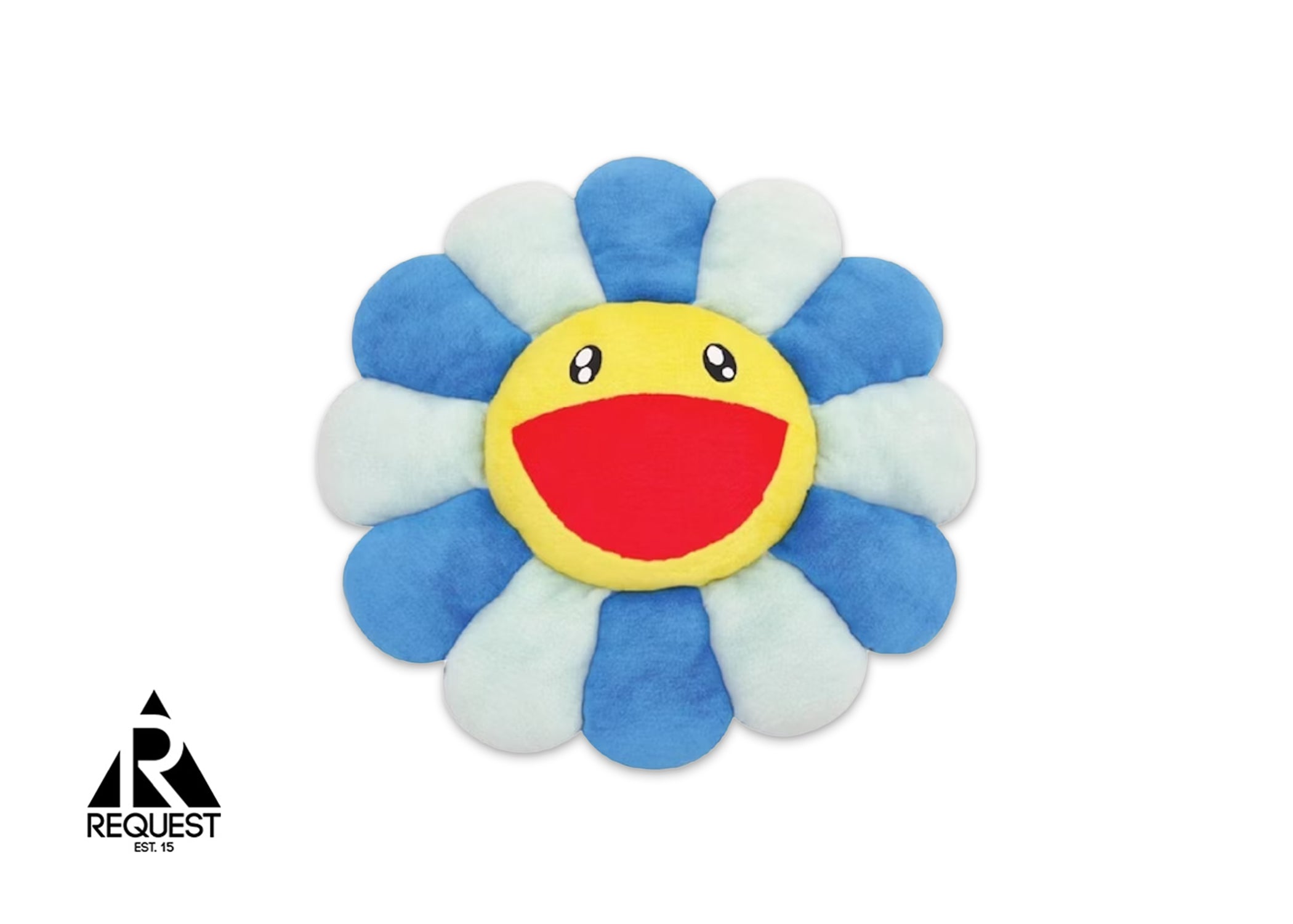 Takashi Murakami Flower Cushion "Blue Yellow" 60CM